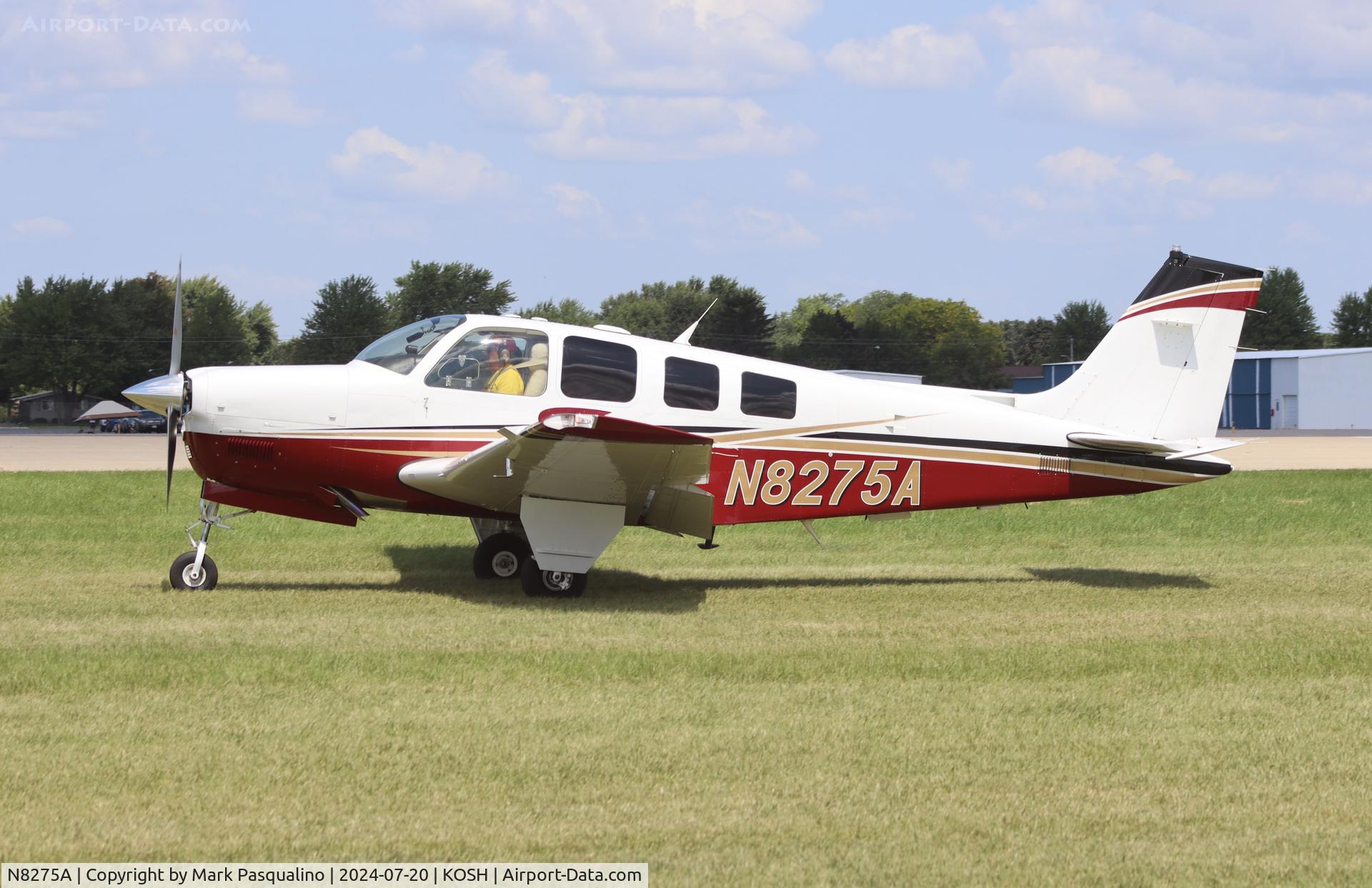 N8275A, 1993 Beech A36 Bonanza 36 C/N E-2803, Beech A36