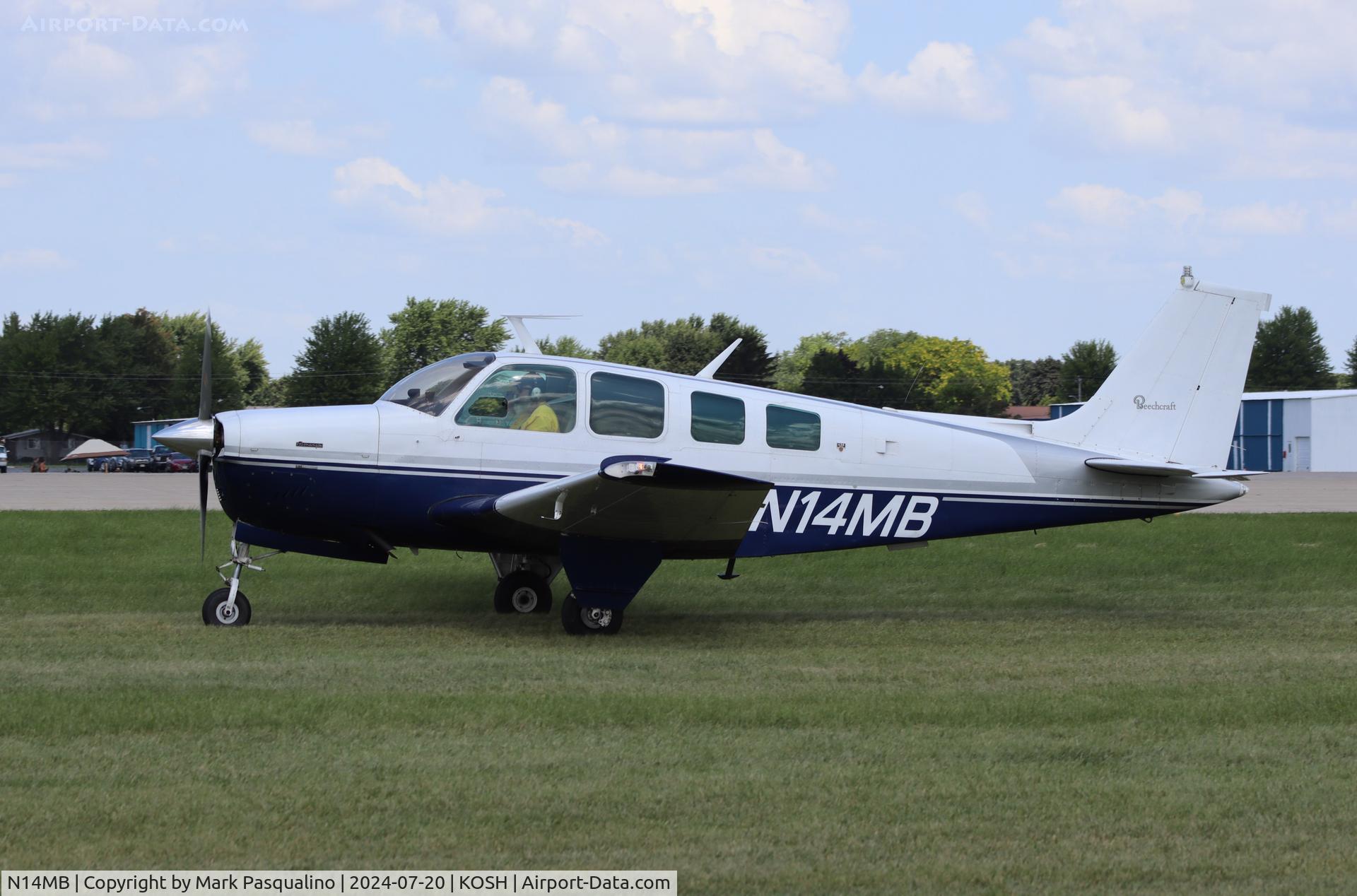 N14MB, 1977 Beech A36 Bonanza 36 C/N E-1062, Beech A36