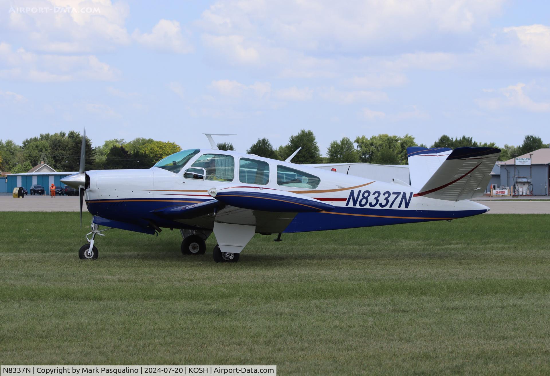 N8337N, 1968 Beech V35A Bonanza C/N D-8739, Beech V35A