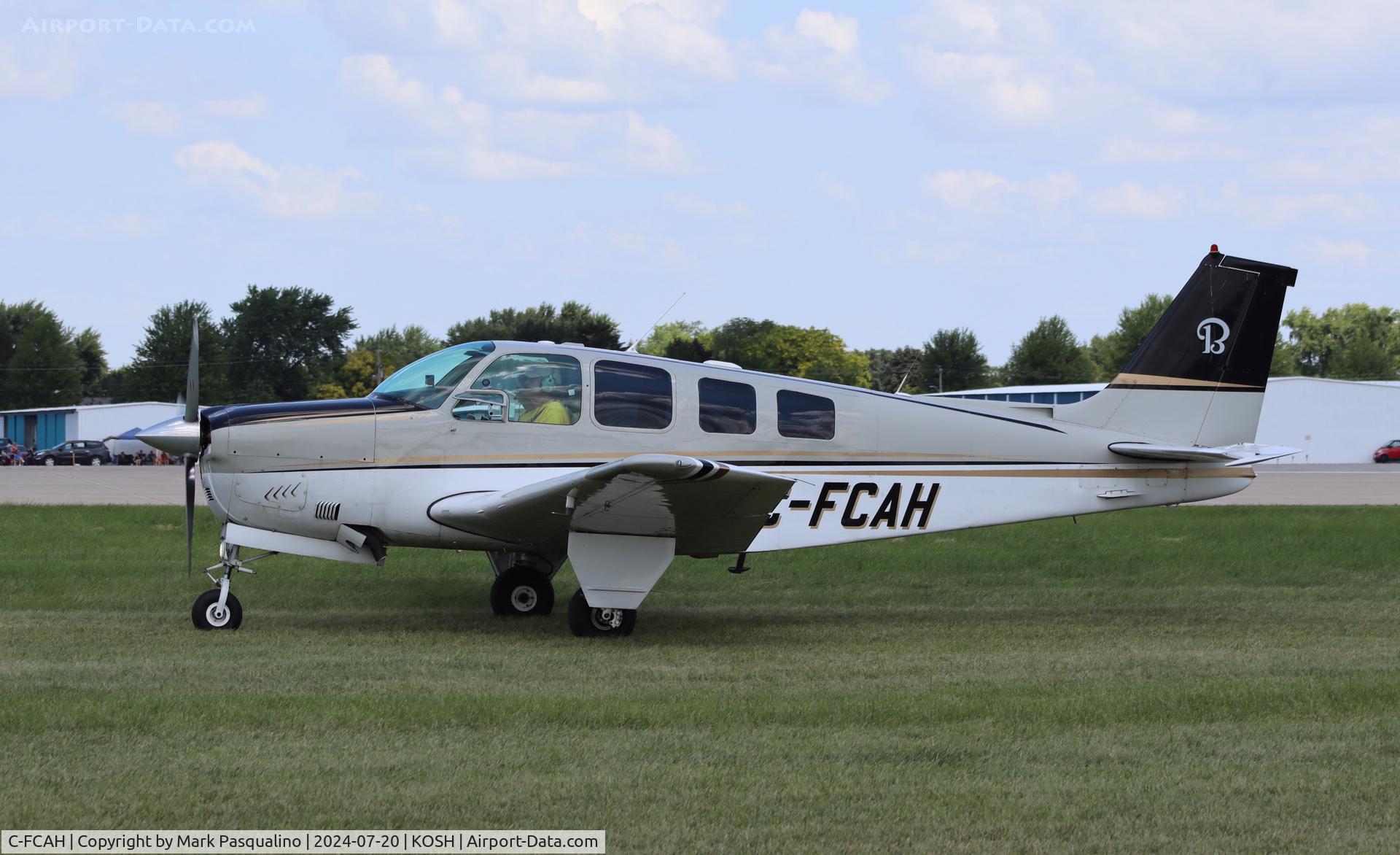 C-FCAH, 1968 Beech 36 Bonanza C/N E-13, Beech 36