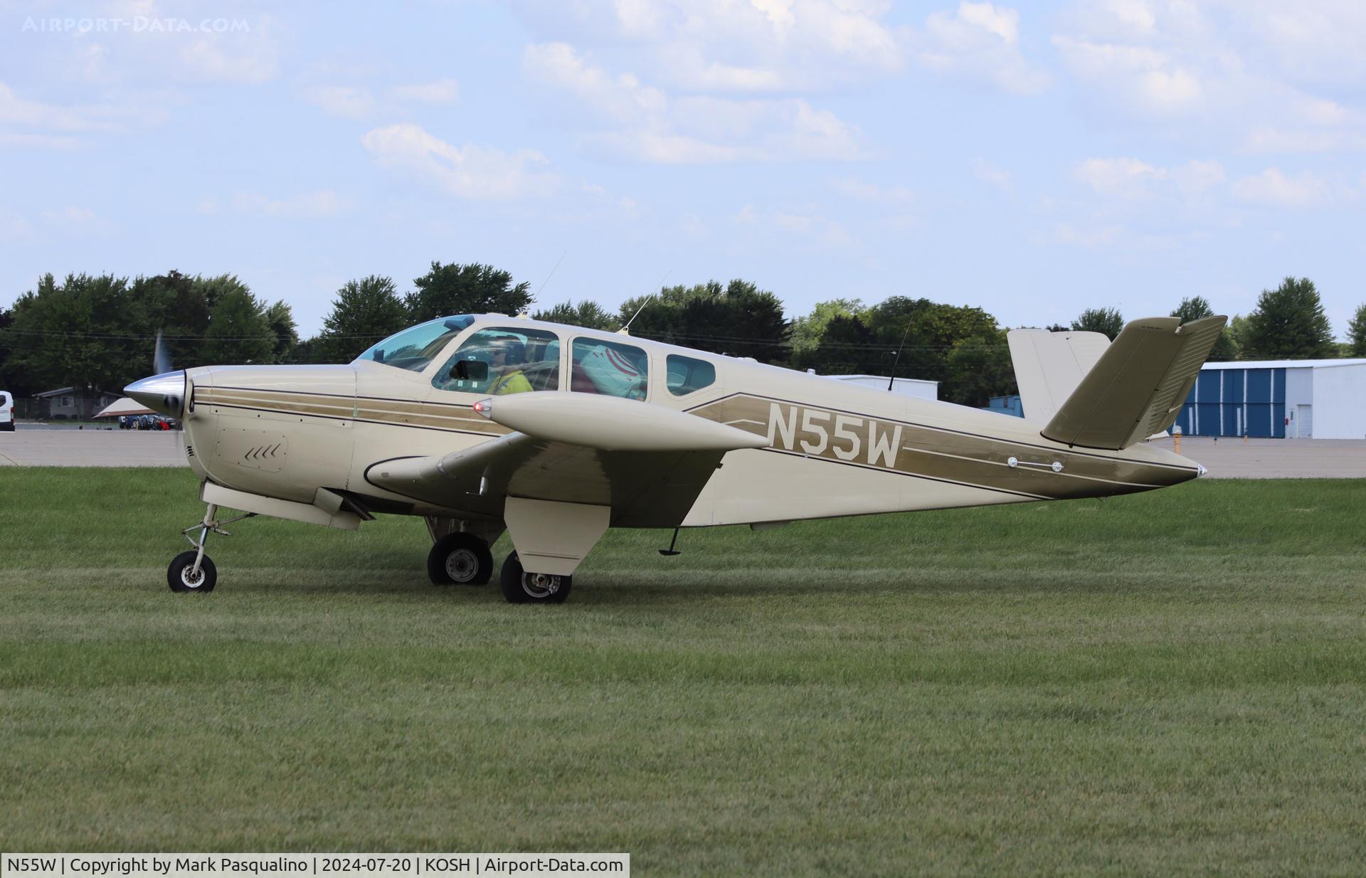 N55W, 1949 Beech A35 Bonanza C/N D-1969, Beech A35