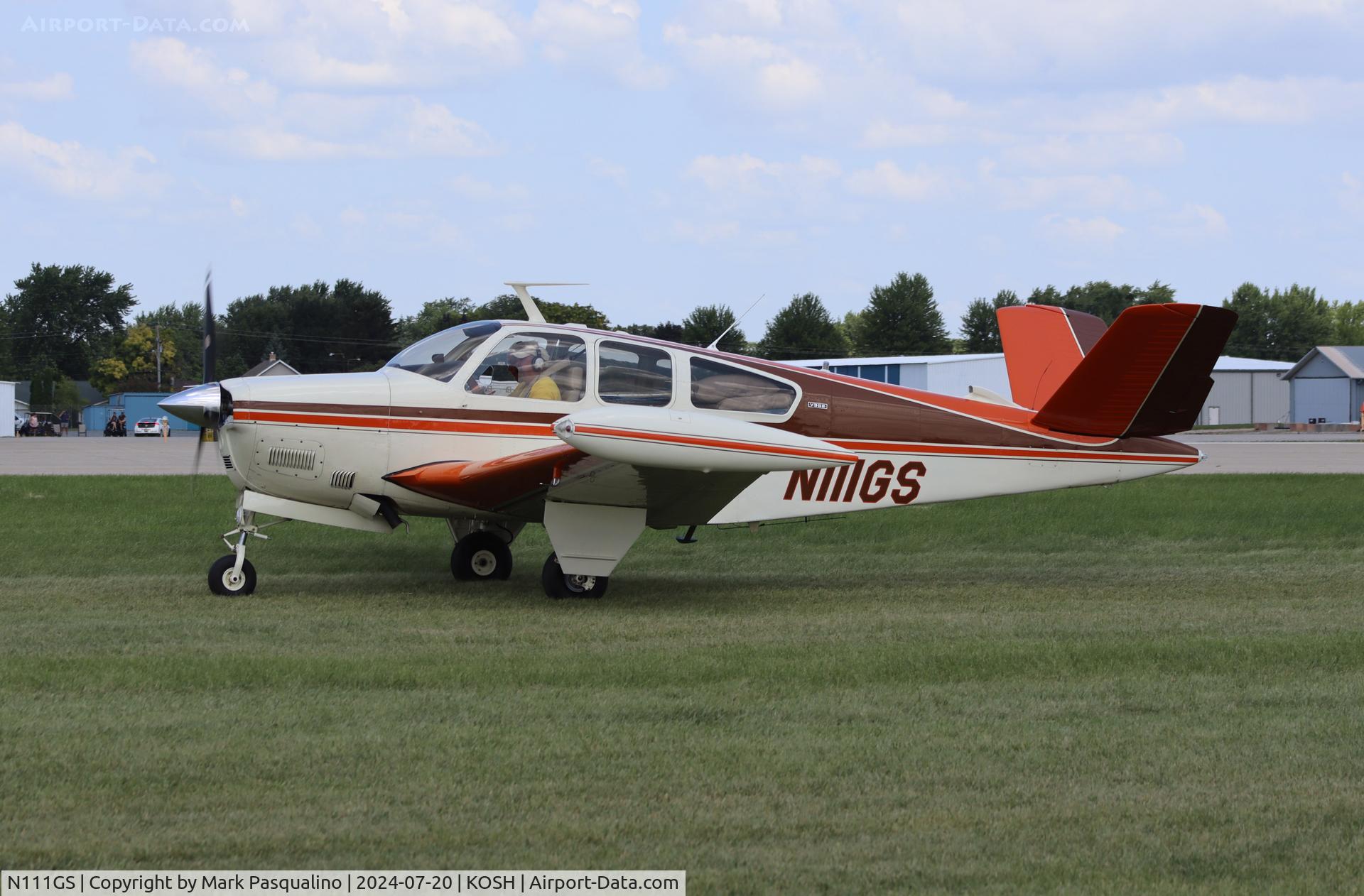N111GS, 1968 Beech V35A Bonanza C/N D-8780, Beech V35A