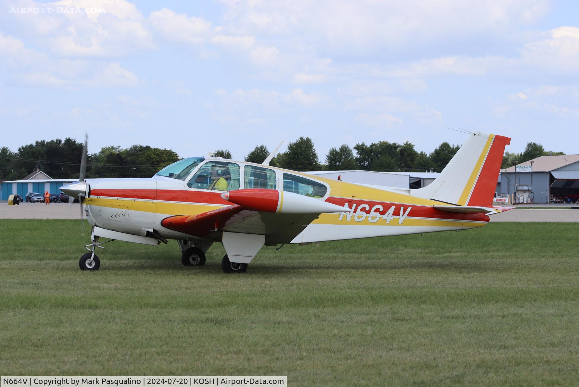 N664V, 1960 Beech 35-A33 Debonair C/N CD-239, Beech A33
