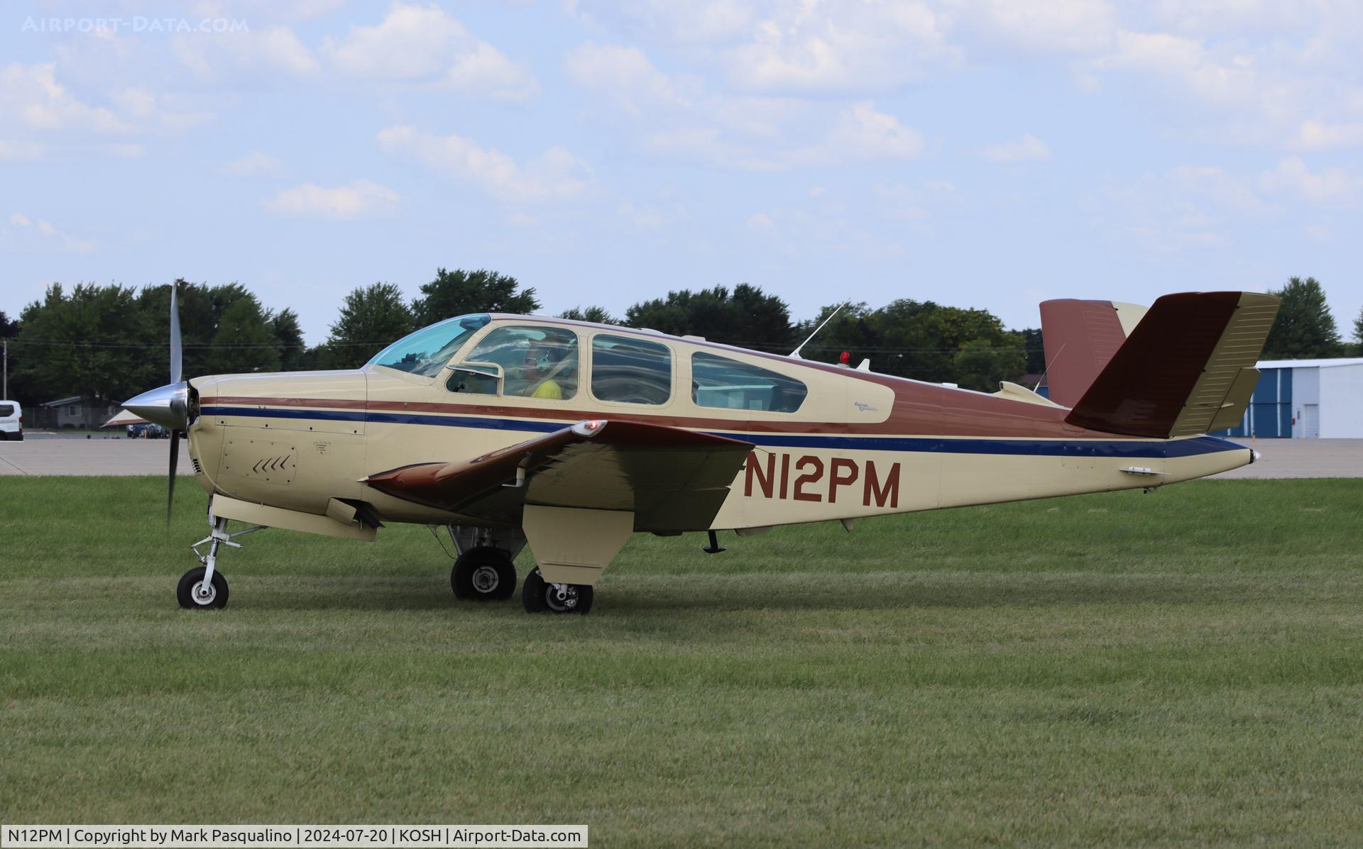 N12PM, 1964 Beech S35 Bonanza C/N D-7514, Beech S35
