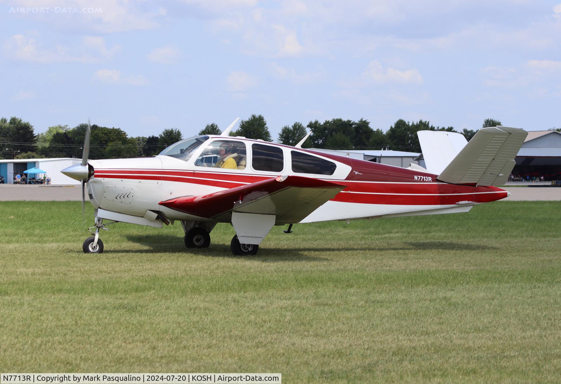 N7713R, 1968 Beech V35A Bonanza C/N D-8871, Beech V35A