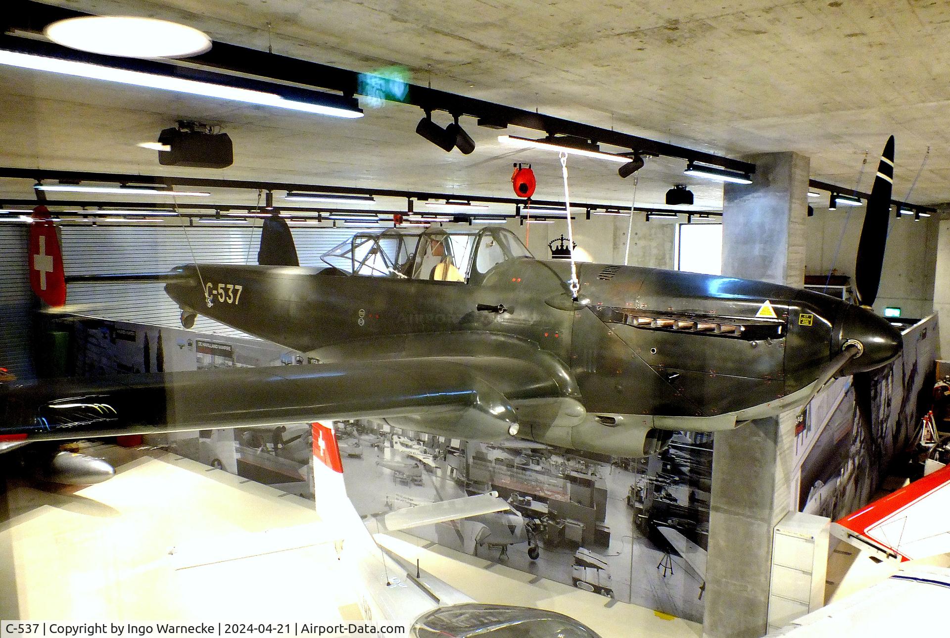 C-537, EKW C-3603-1 C/N 317, EKW C-3603-1 at the FFA-Museum, Altenrhein