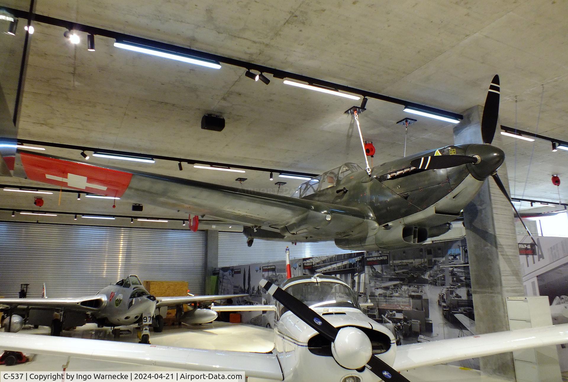 C-537, EKW C-3603-1 C/N 317, EKW C-3603-1 at the FFA-Museum, Altenrhein