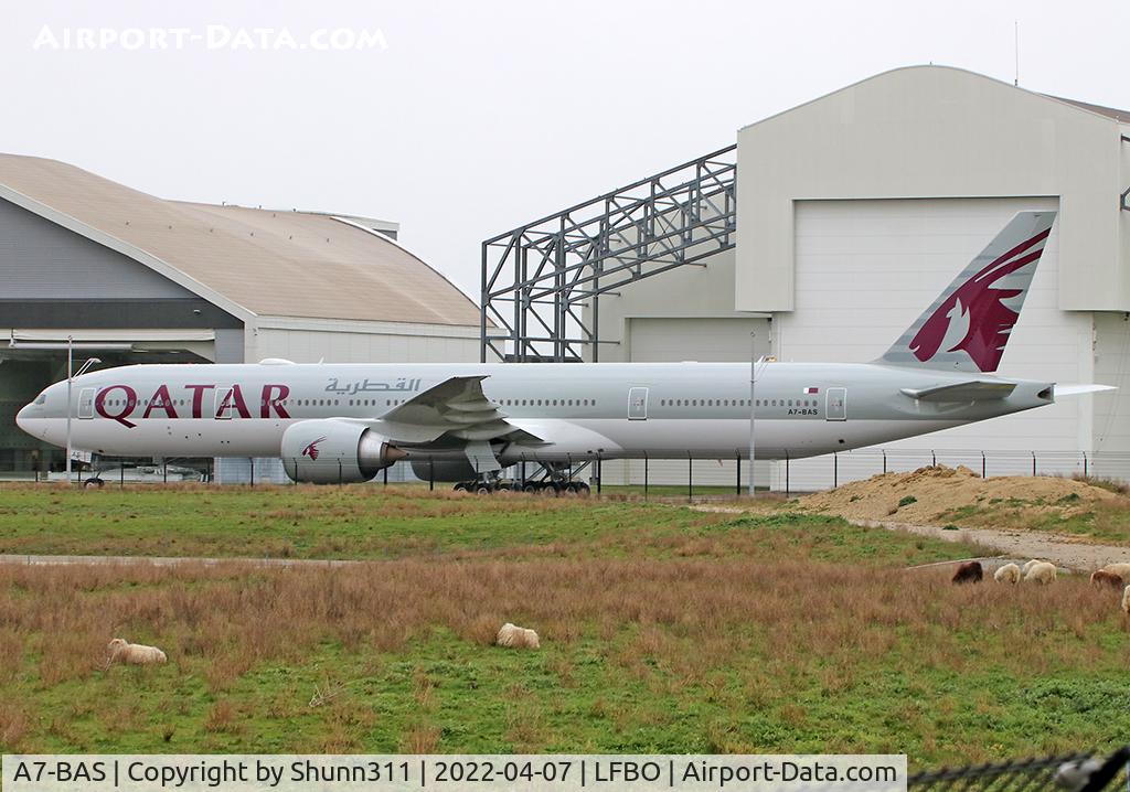 A7-BAS, 2012 Boeing 777-3DZ/ER C/N 41062, Painted at Airbus Factory...