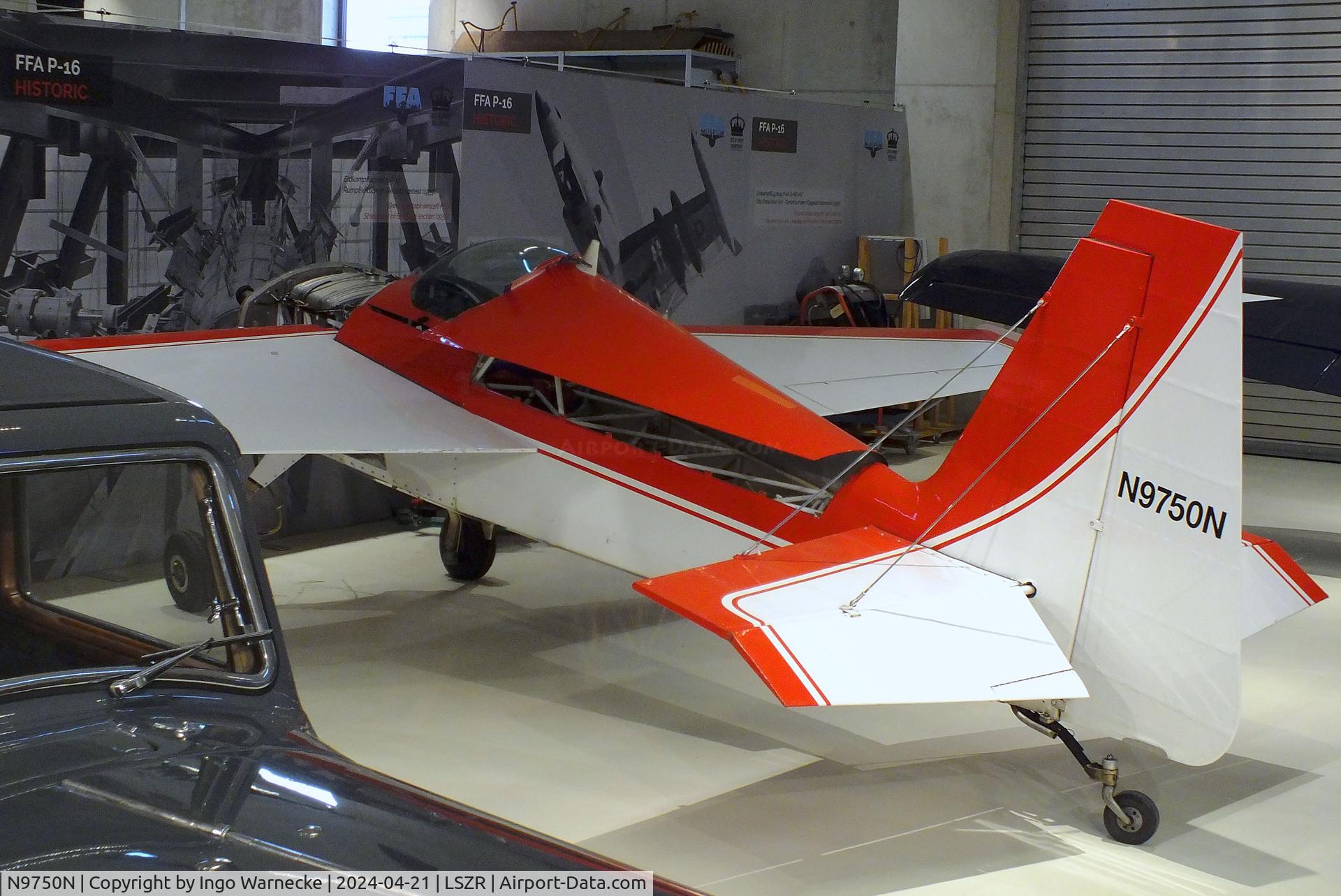 N9750N, 1984 Extra EA-230 C/N 003, Extra EA-230 (minus engine) at the FFA-Museum, Altenrhein