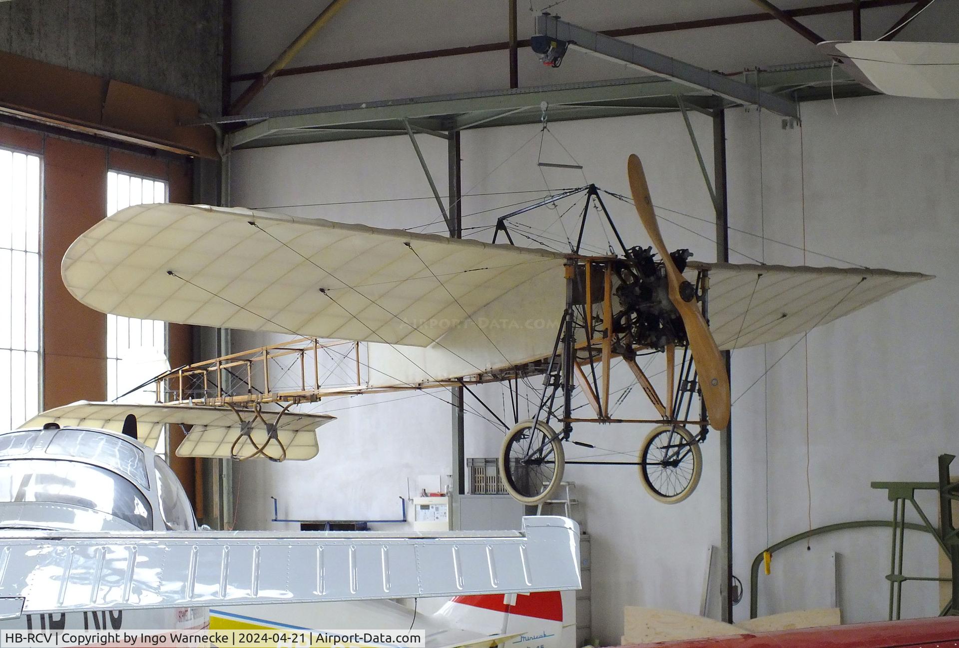 HB-RCV, 1999 Bleriot XI Replica C/N 1 (HB-RCV), Hans Furrer Bleriot XI replica at the FFA-Museum, Altenrhein