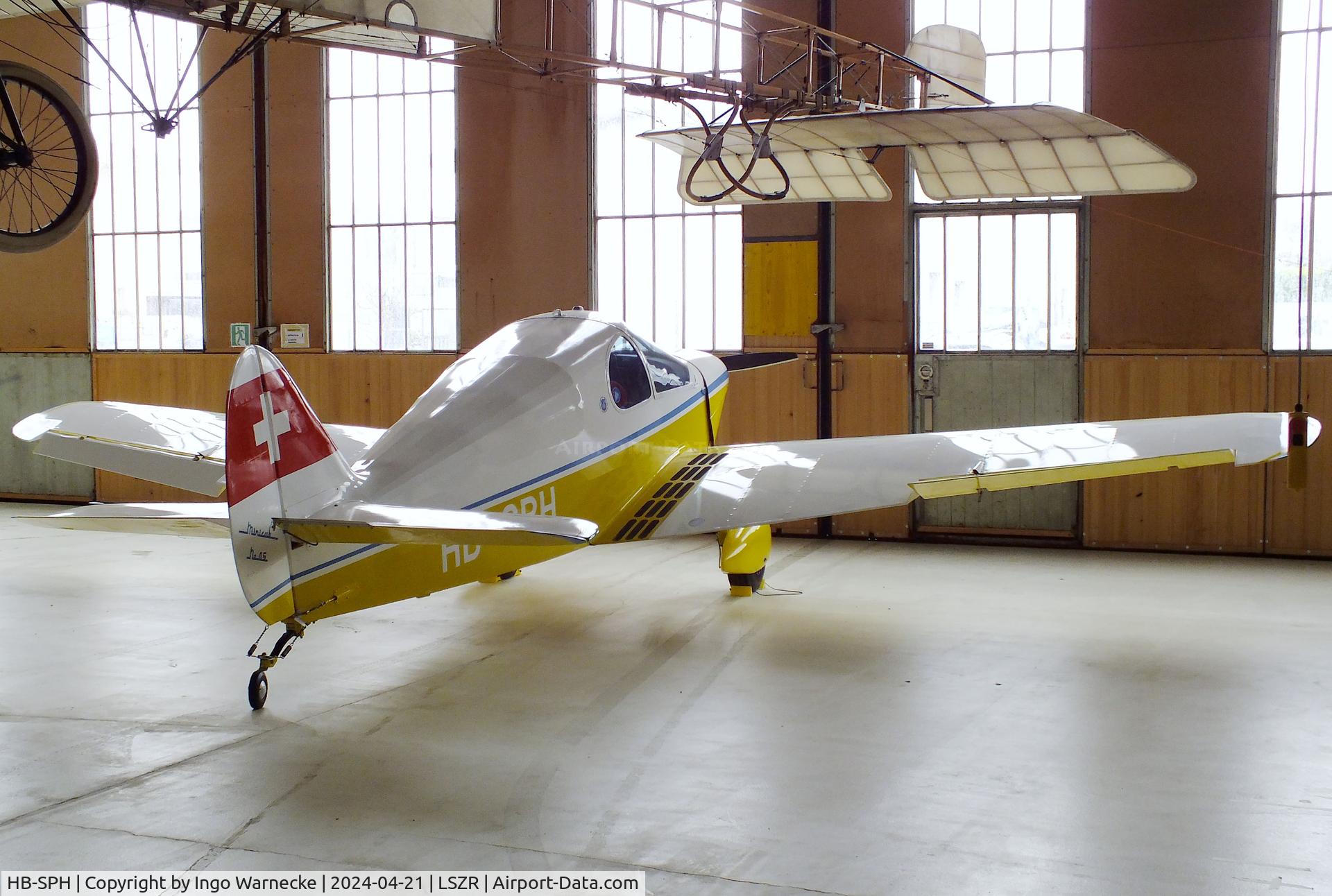 HB-SPH, 1950 Gardan GY-201 Minicab C/N 5, Gardan GY-201 Minicab at the FFA-Museum, Altenrhein