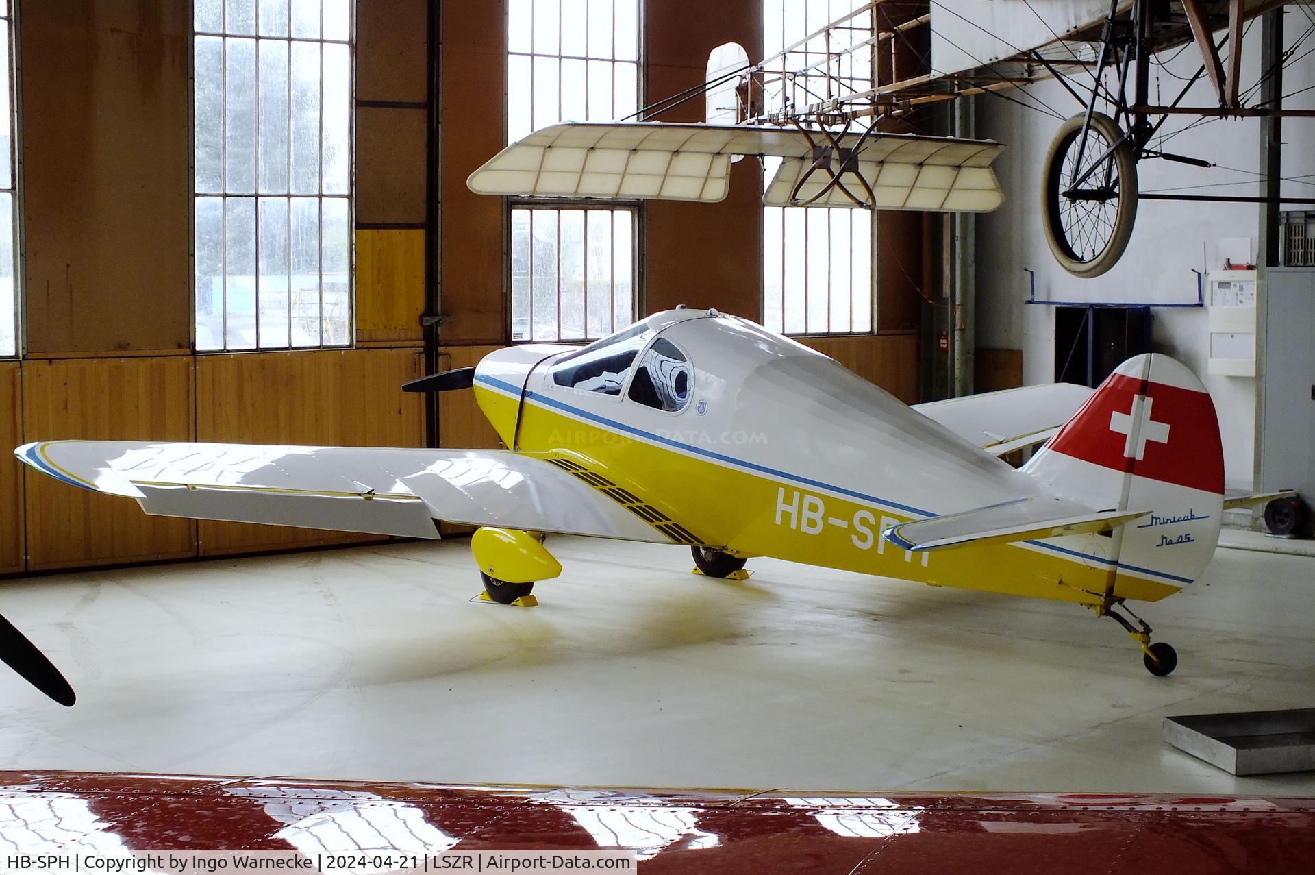 HB-SPH, 1950 Gardan GY-201 Minicab C/N 5, Gardan GY-201 Minicab at the FFA-Museum, Altenrhein