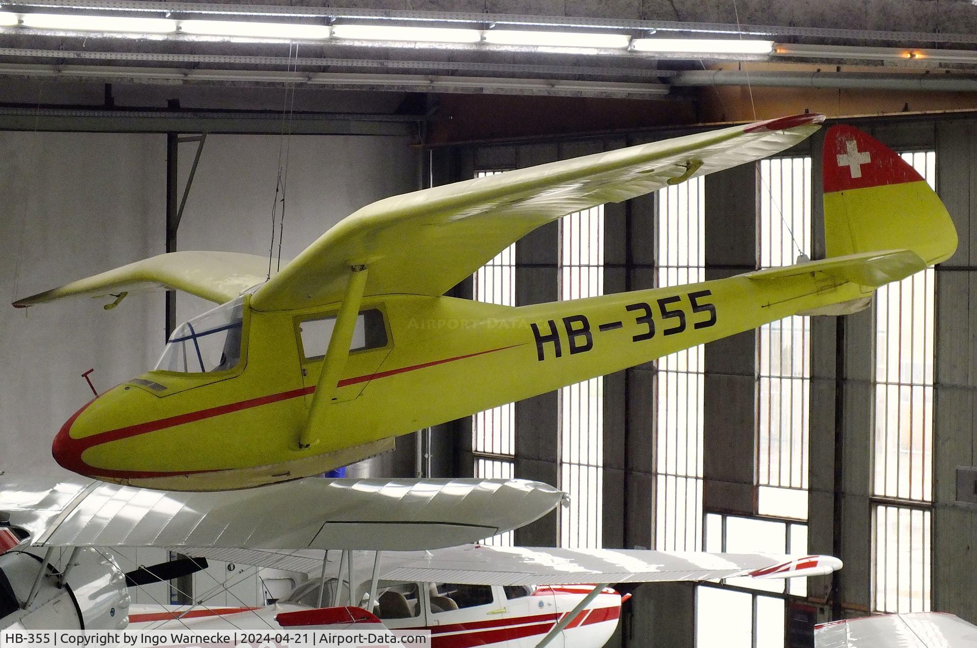 HB-355, 1942 Spalinger S-21H C/N unknown_HB-355, Spalinger S-21H at the FFA-Museum, Altenrhein