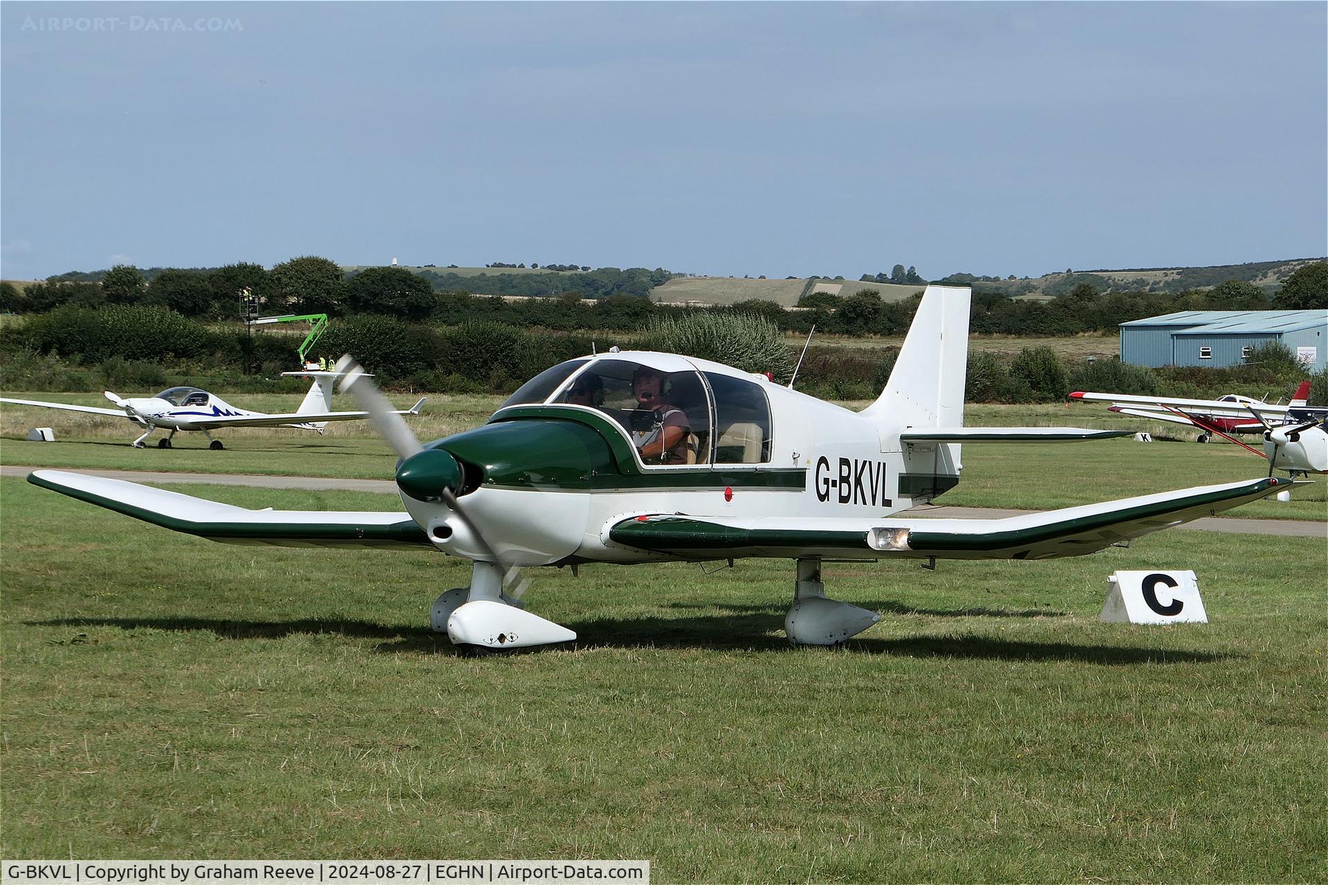 G-BKVL, 1983 Robin DR-400-160 Chevalier C/N 1625, Sandown, Isle of Wight.