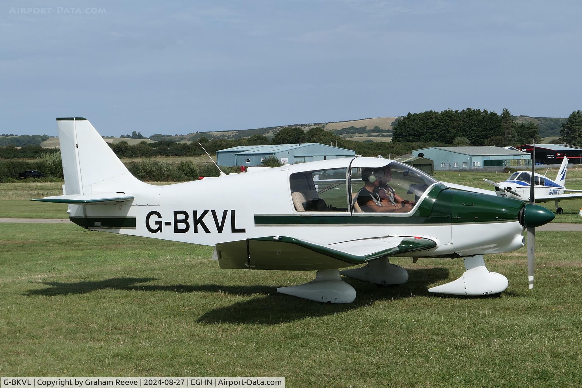 G-BKVL, 1983 Robin DR-400-160 Chevalier C/N 1625, Sandown, Isle of Wight.