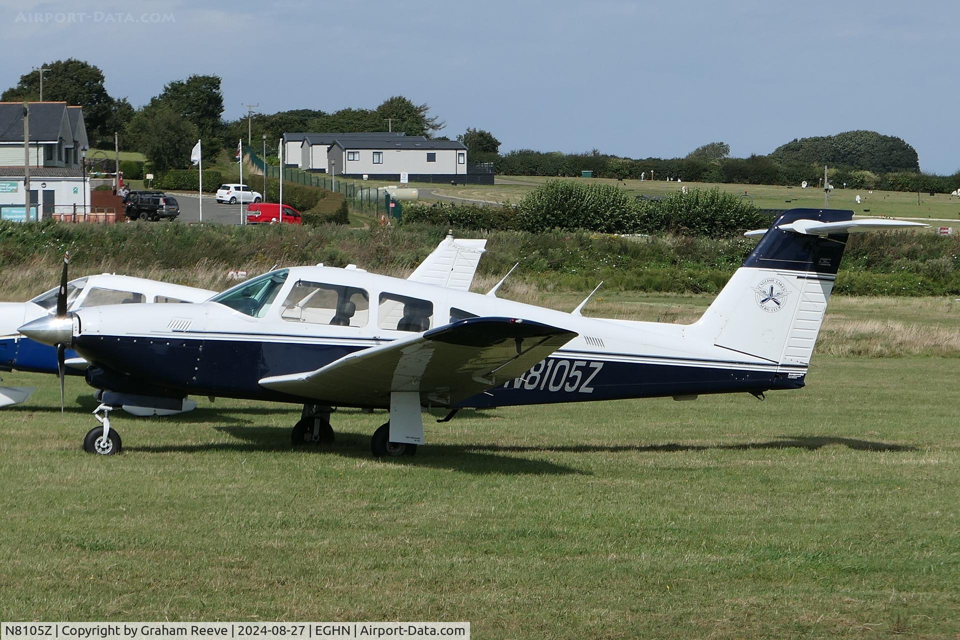 N8105Z, 1979 Piper PA-28RT-201T Arrow IV C/N 28R-8031007, Parked at Sandown, Isle of Wight.