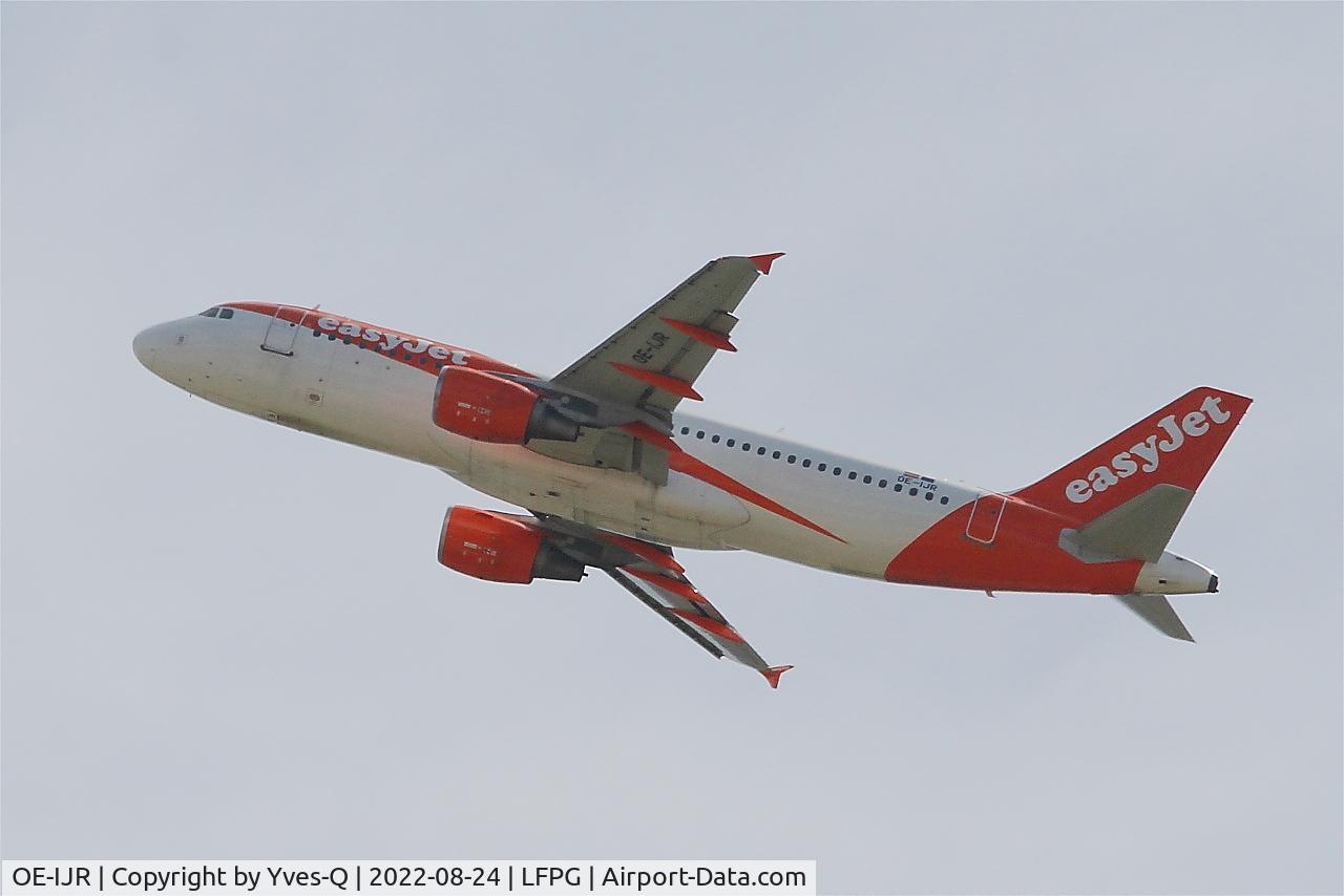 OE-IJR, 2009 Airbus A320-214 C/N 3975, Airbus A320-214, Climbing from rwy 08L, Roissy Charles De Gaulle airport (LFPG-CDG)
