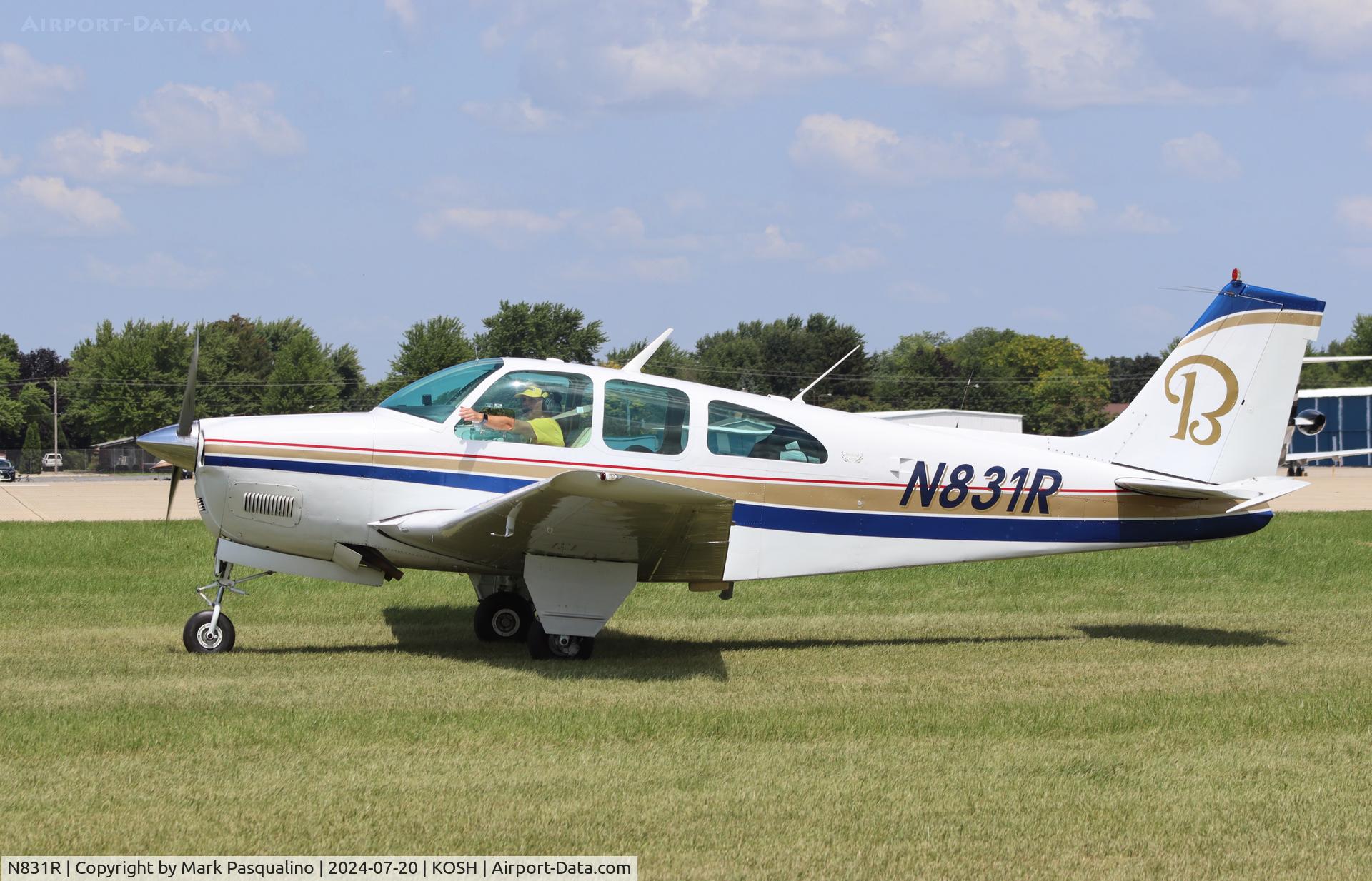N831R, 1959 Beech 35-33 Debonair C/N CD-3, Beech 33