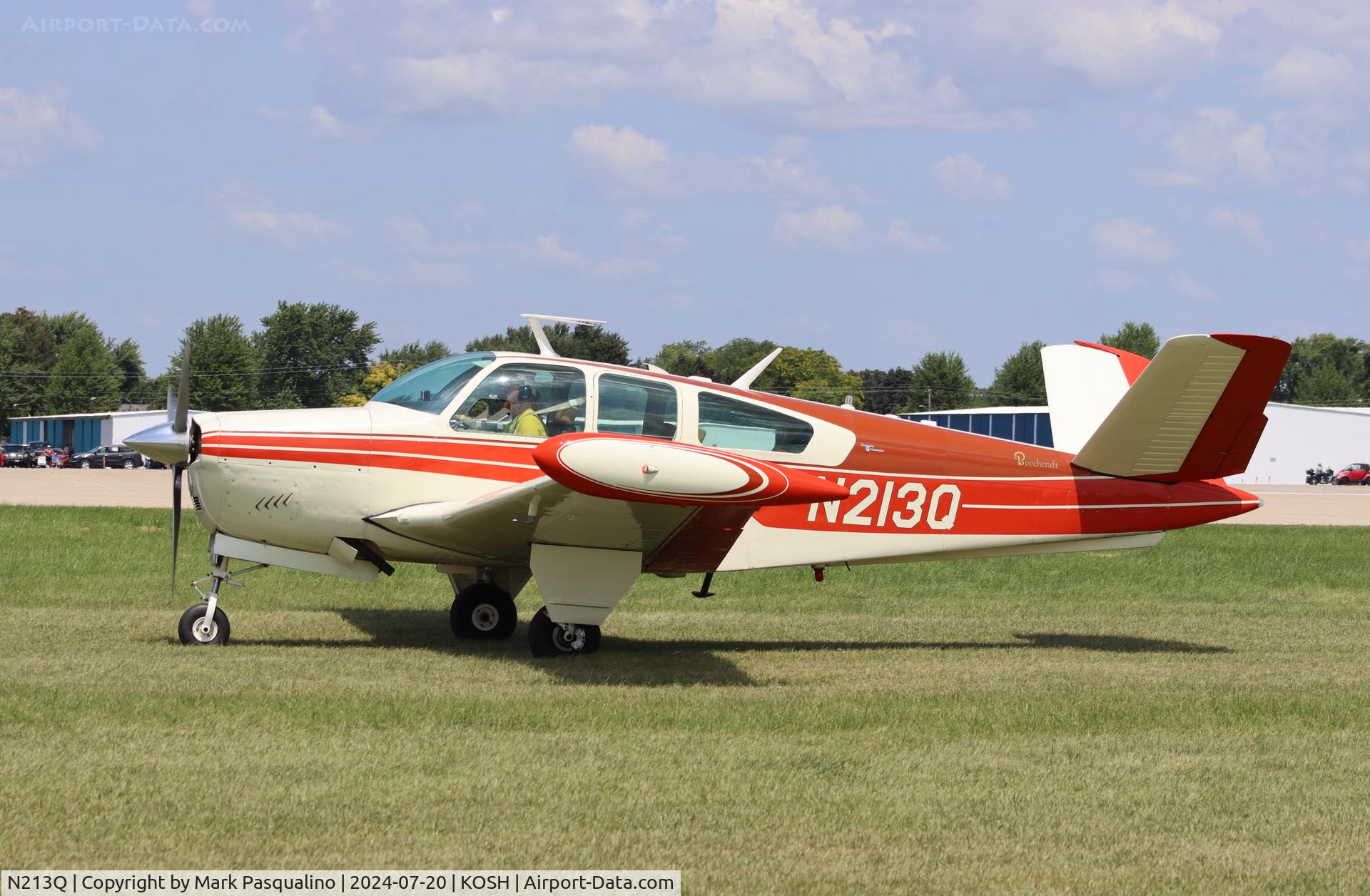 N213Q, 1965 Beech S35 Bonanza C/N D-7929, Beech S35