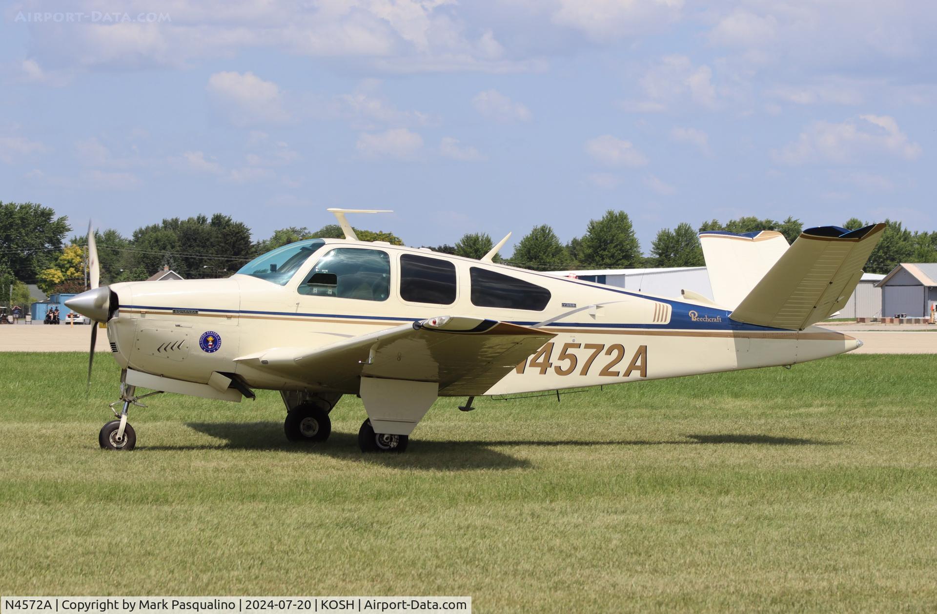 N4572A, 1970 Beech V35B Bonanza C/N D-9150, Beech V35B