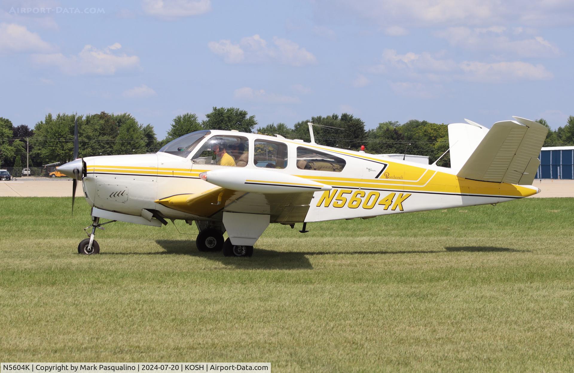 N5604K, 1964 Beech S35 Bonanza C/N D-7459, Beech S35