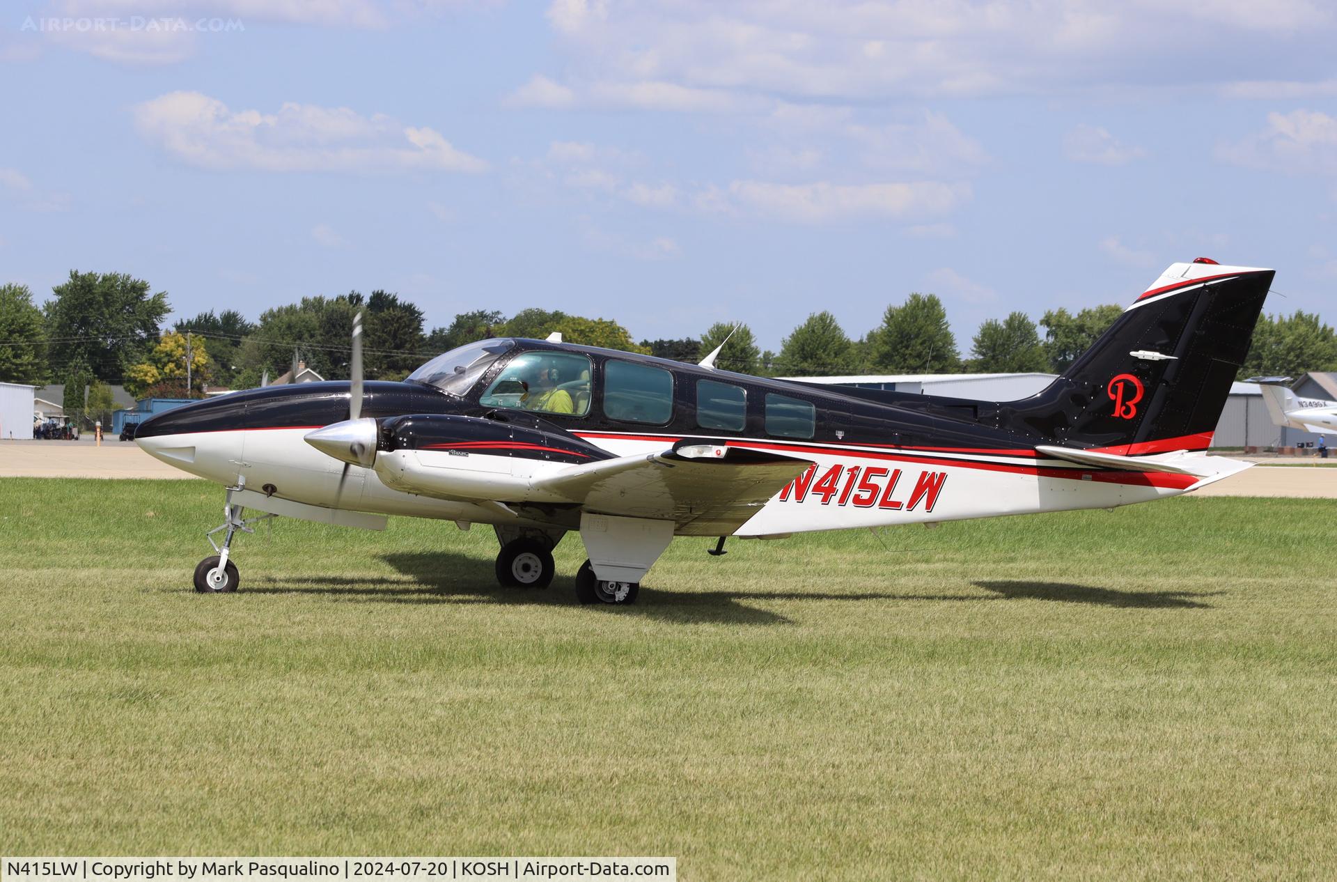 N415LW, 1984 Beech 58 Baron C/N TH-1417, Beech 58