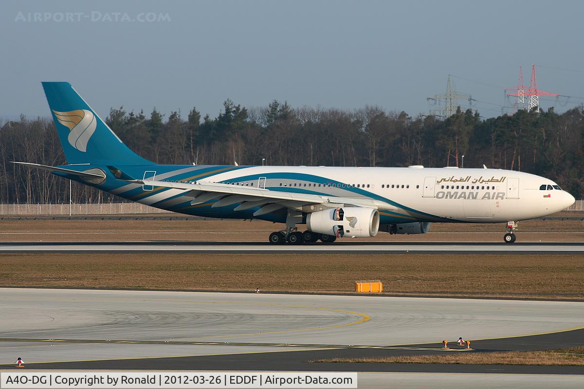 A4O-DG, 2011 Airbus A330-243 C/N 1227, at fra