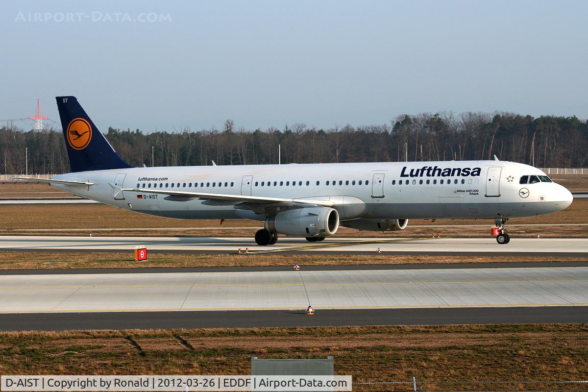 D-AIST, 2009 Airbus A321-231 C/N 4005, at fra