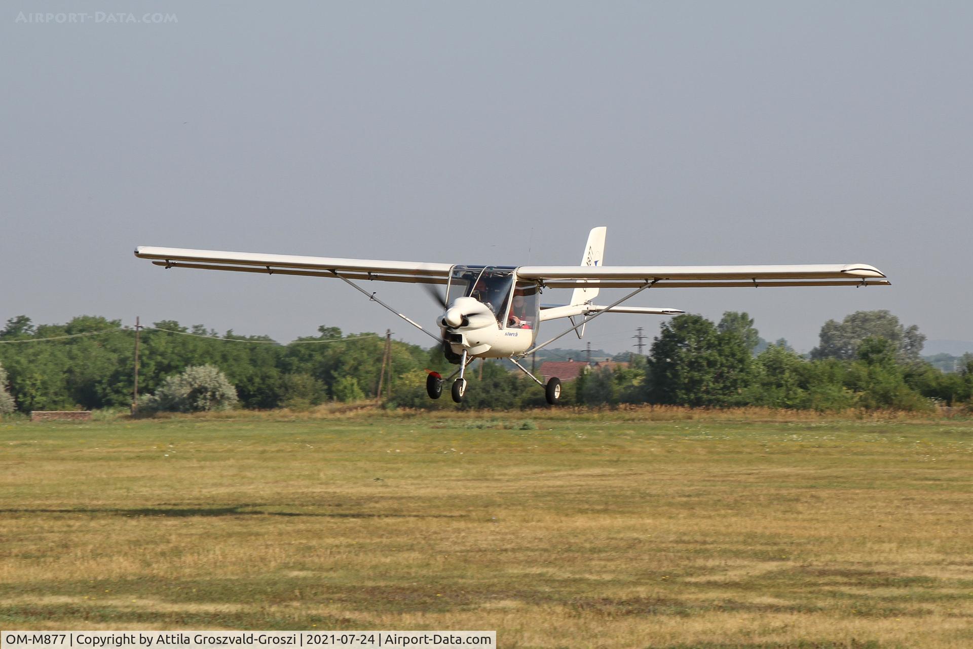 OM-M877, FlySynthesis Storch CL582, Balatonfökajár Airport, Hungary