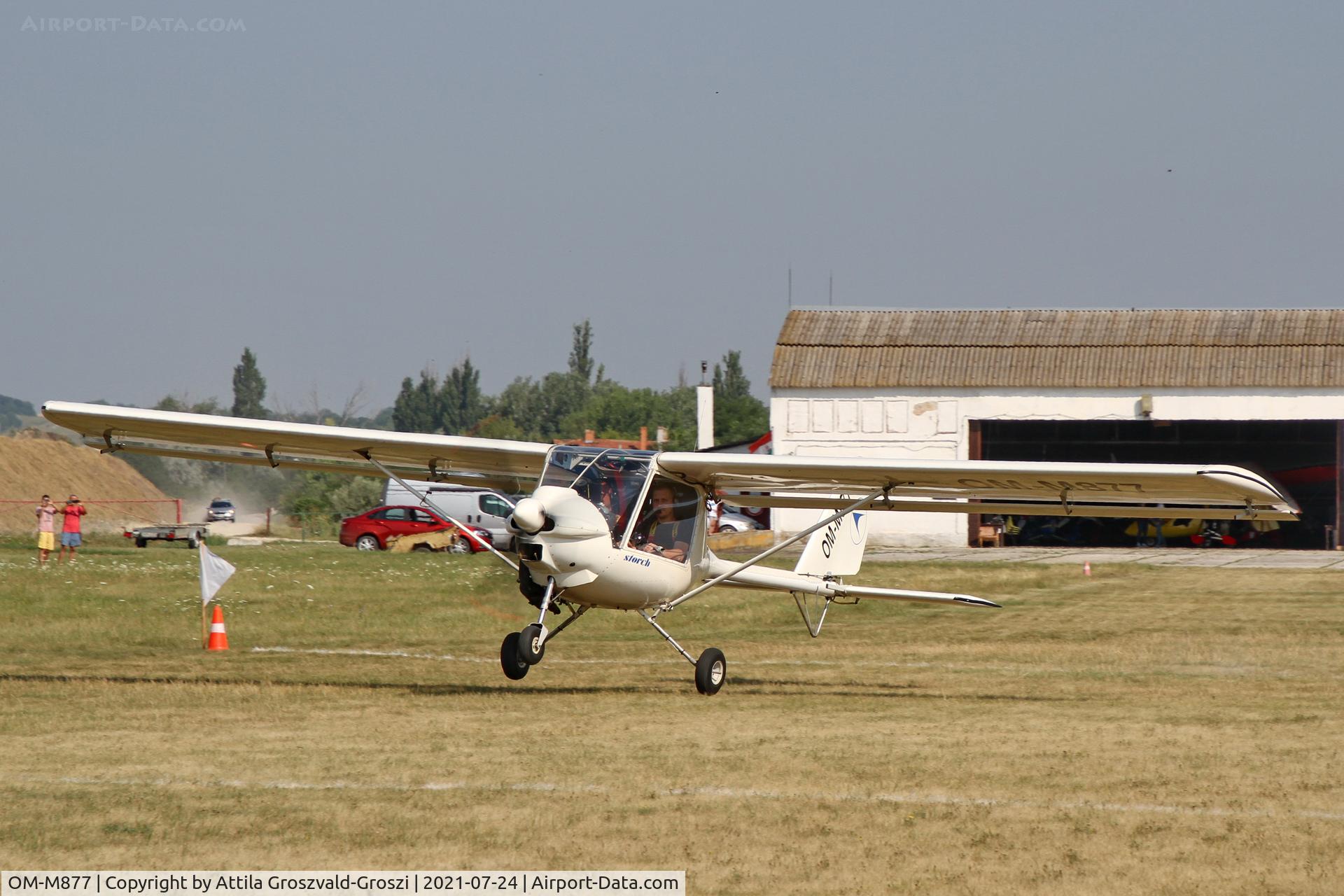 OM-M877, FlySynthesis Storch CL582, Balatonfökajár Airport, Hungary