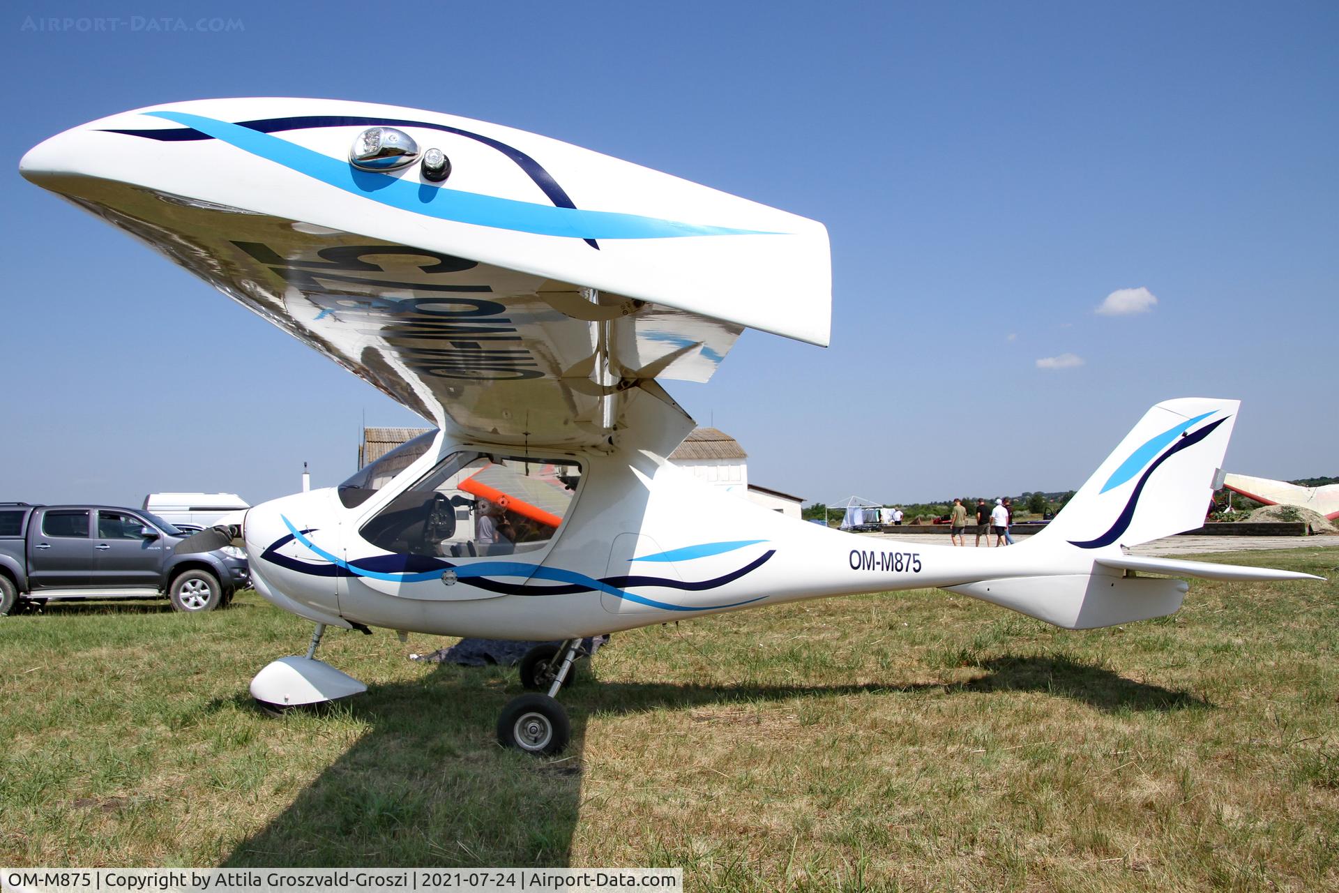 OM-M875, Flight Design CT2K, Balatonfökajár Airport, Hungary