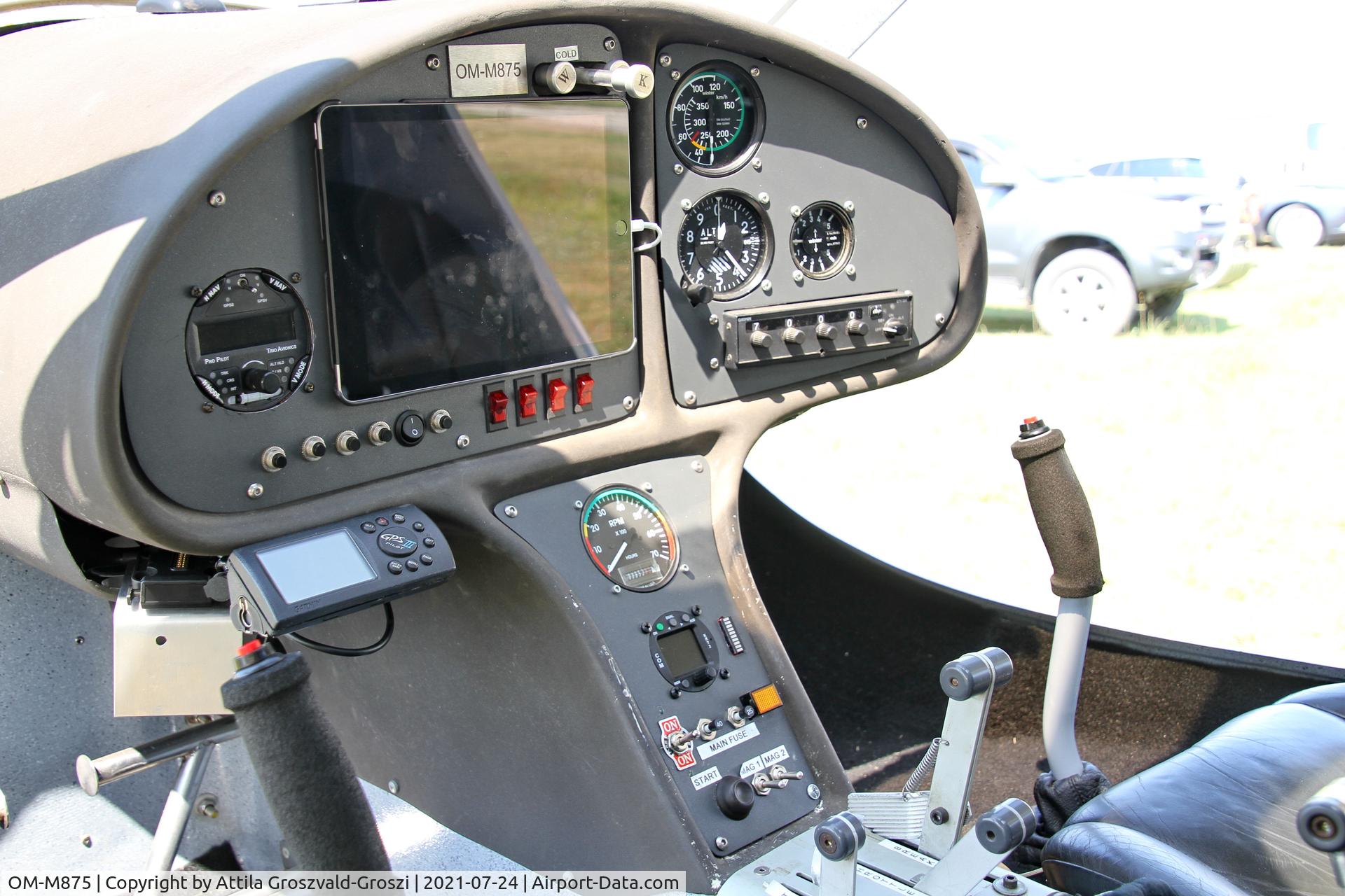 OM-M875, Flight Design CT2K, Balatonfökajár Airport, Hungary