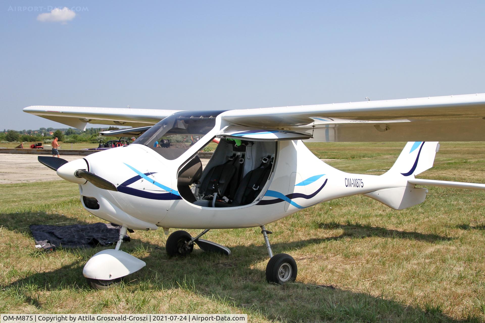 OM-M875, Flight Design CT2K, Balatonfökajár Airport, Hungary