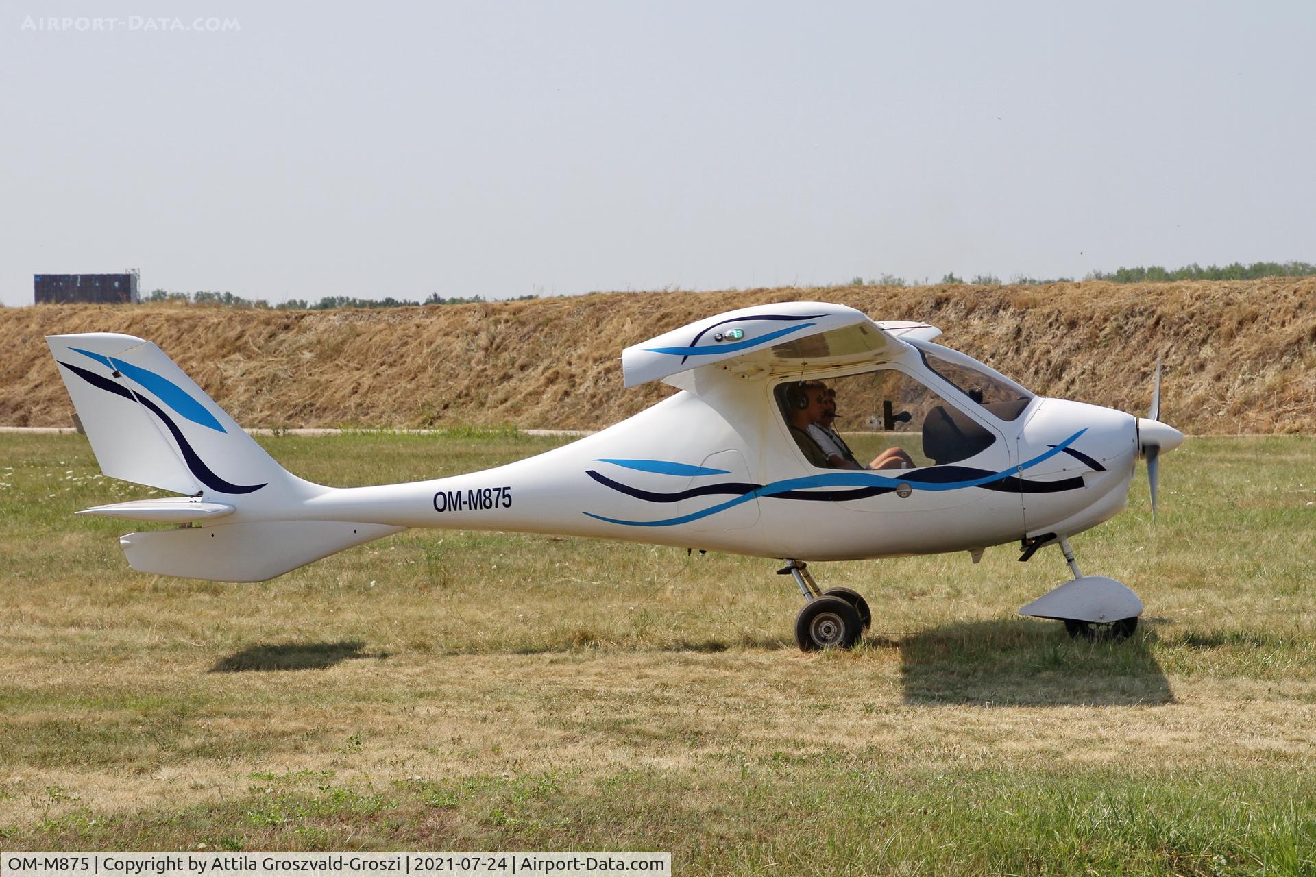 OM-M875, Flight Design CT2K, Balatonfökajár Airport, Hungary