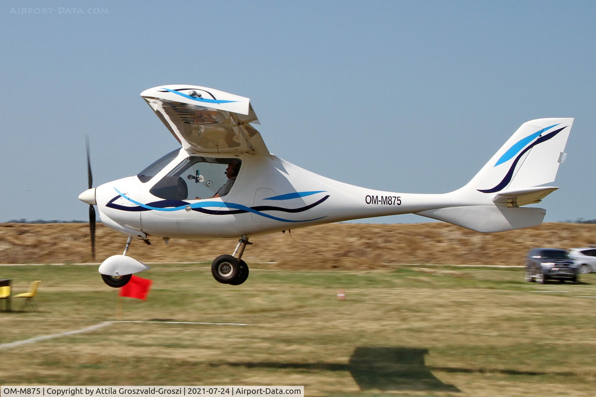 OM-M875, Flight Design CT2K, Balatonfökajár Airport, Hungary