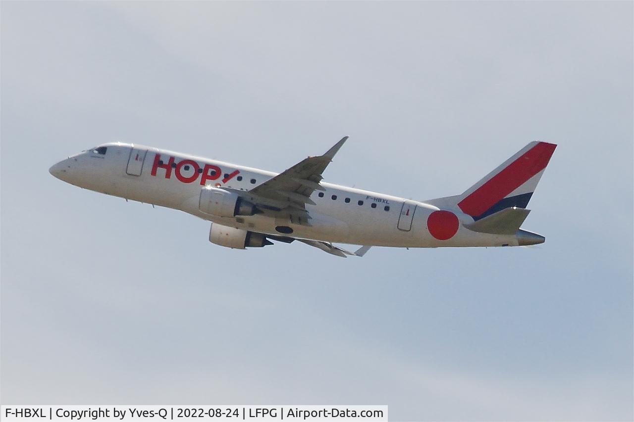 F-HBXL, 2004 Embraer 170LR (ERJ-170-100LR) C/N 17000009, Embraer 170LR, Climbing from rwy 08L, Roissy Charles De Gaulle airport (LFPG-CDG)