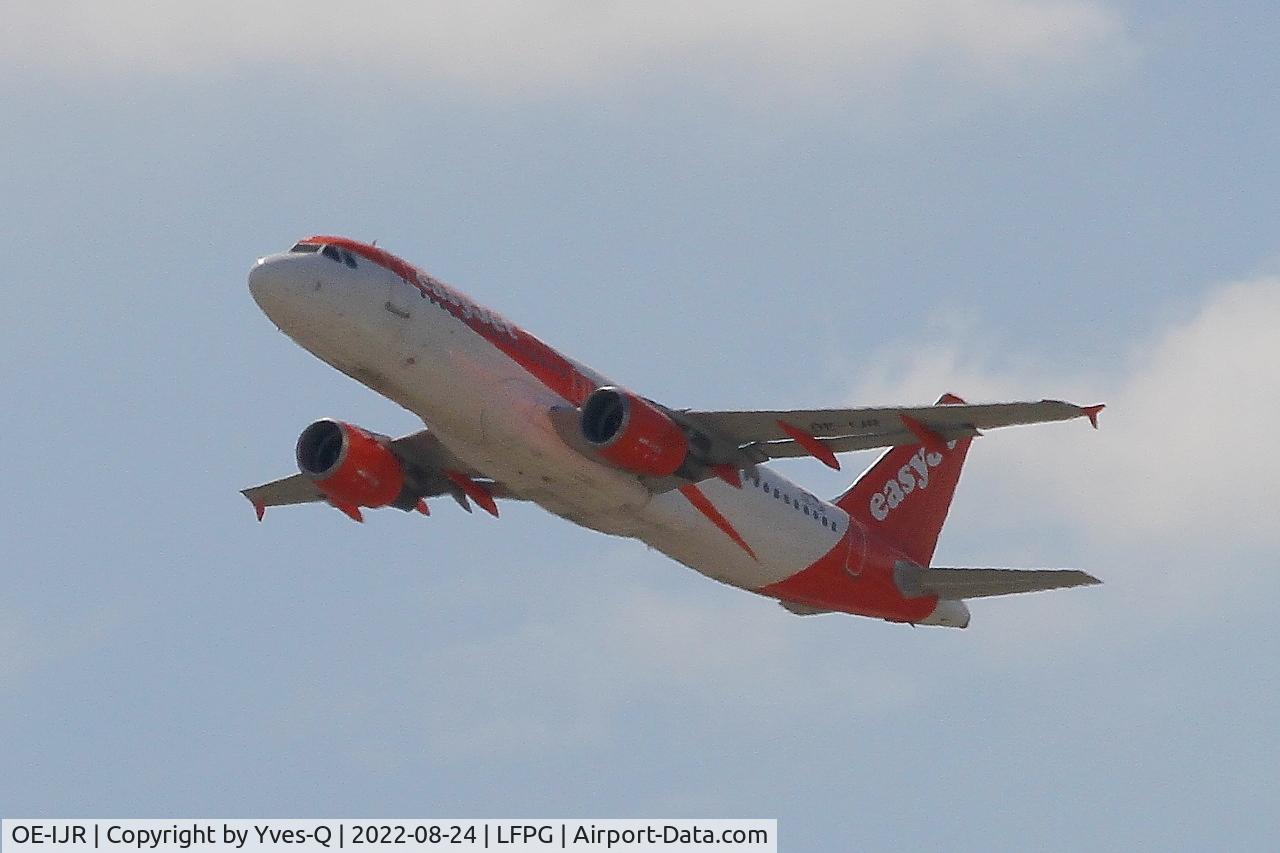 OE-IJR, 2009 Airbus A320-214 C/N 3975, Airbus A320-214, Climbing from rwy 08L, Roissy Charles De Gaulle airport (LFPG-CDG)