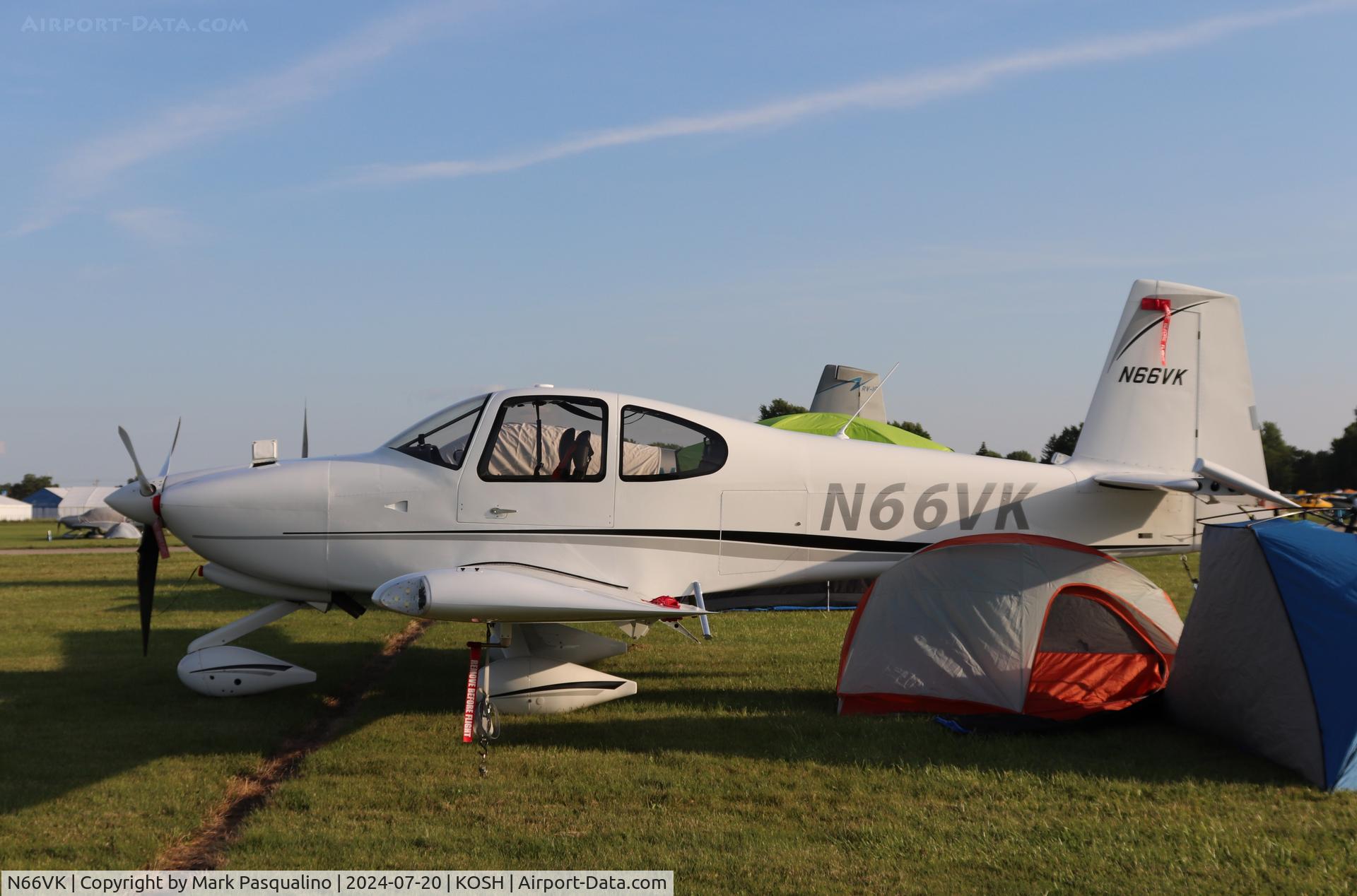 N66VK, 2019 Vans RV-10 C/N 41824, Vans RV-10