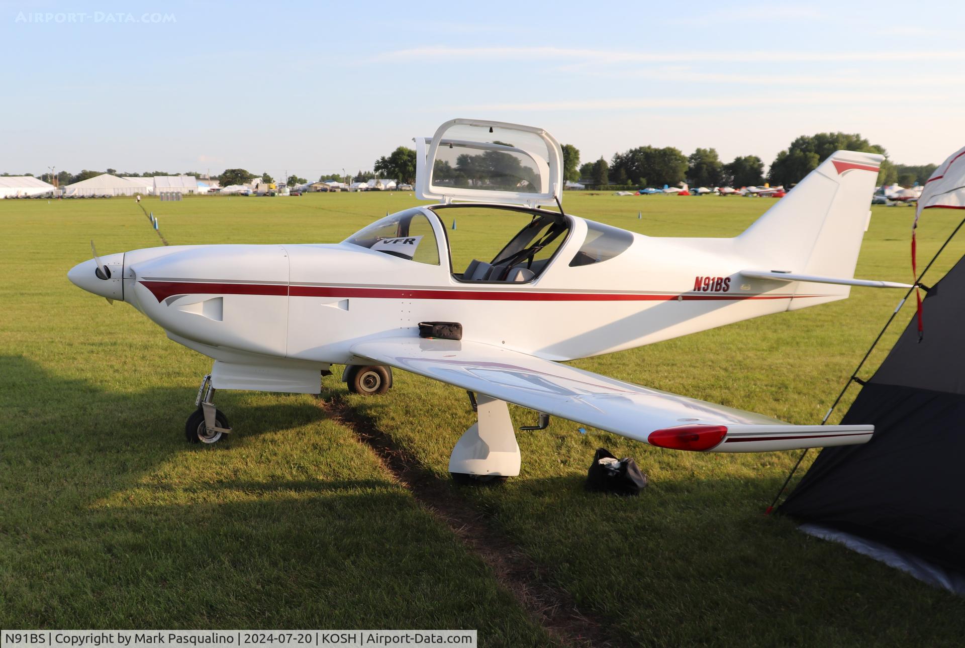 N91BS, 1999 Stoddard-Hamilton Glasair II RG C/N 1076, Glasair II RG