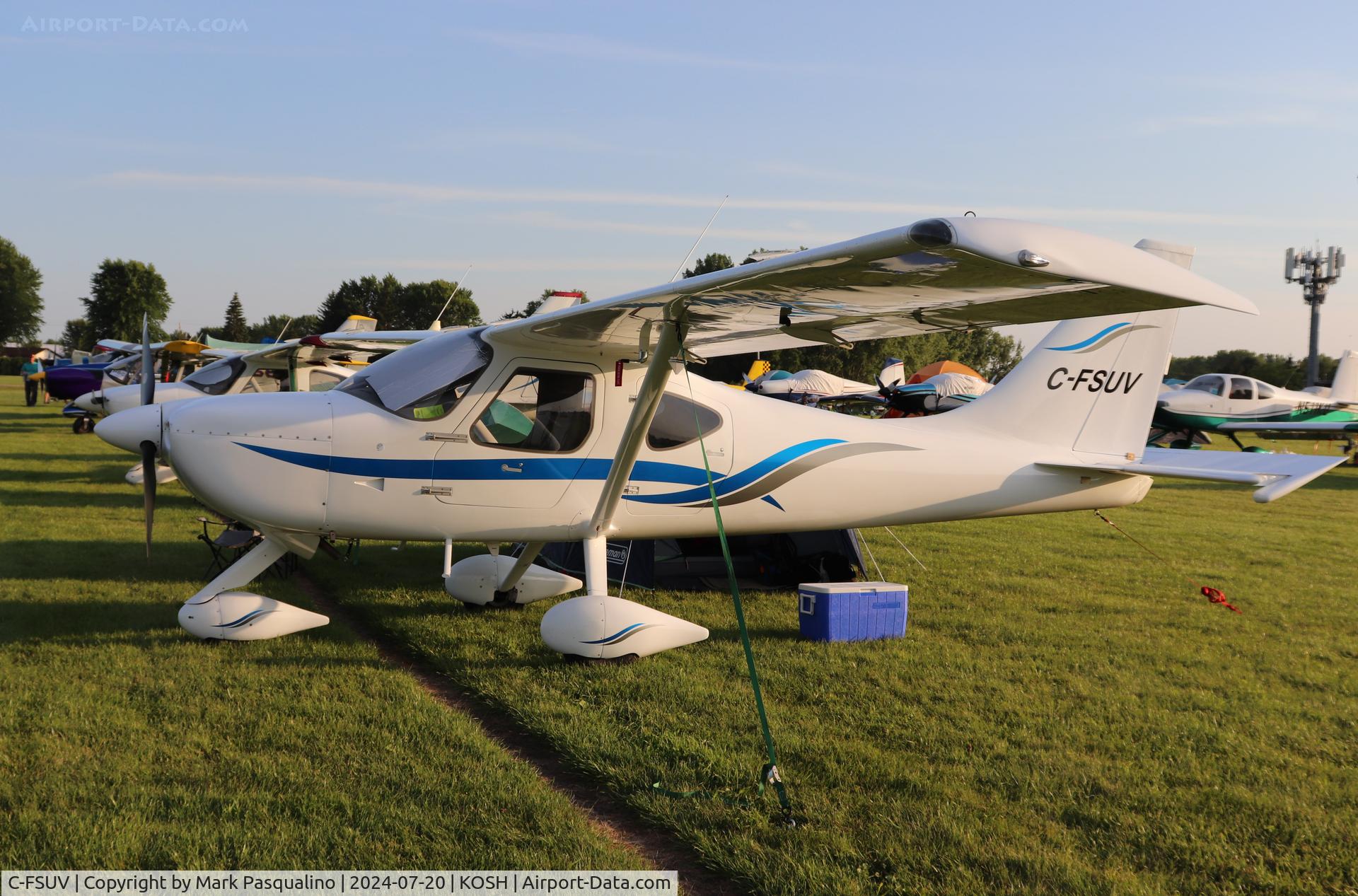 C-FSUV, 2010 Glasair GS-2 Sportsman C/N 7168, Glasair GS-2 Sportsman