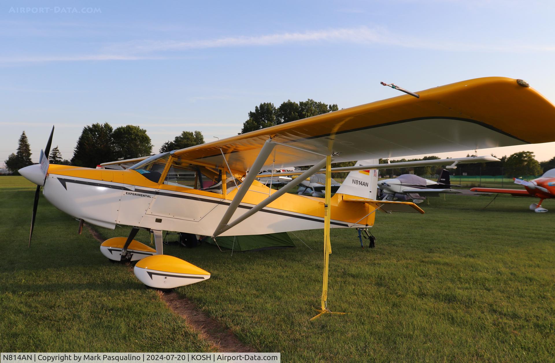 N814AN, 2014 Kitfox S7 C/N S70202005, Kitfox S7