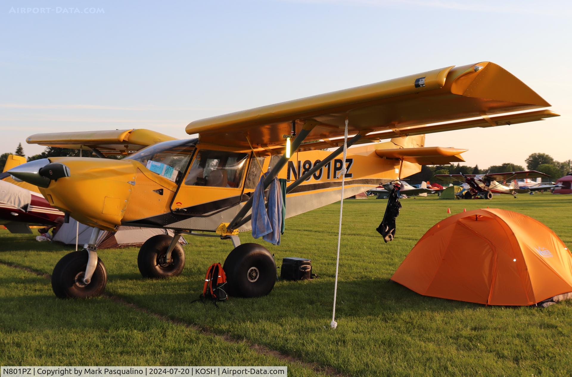 N801PZ, 2017 Zenith STOL CH-801 C/N 8-4758, Zenith STOL CH-801