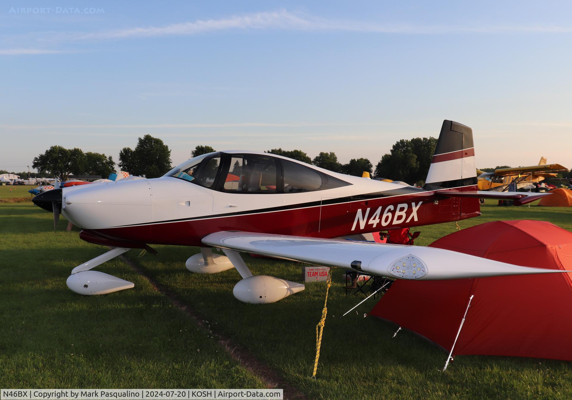 N46BX, Vans RV-10 C/N 40282, Vans RV-10