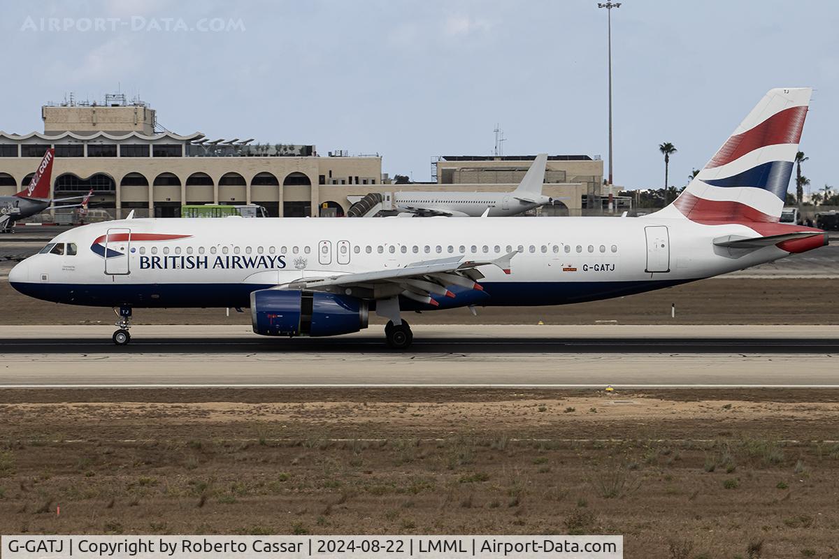 G-GATJ, 2001 Airbus A320-233 C/N 1509, Runway 31