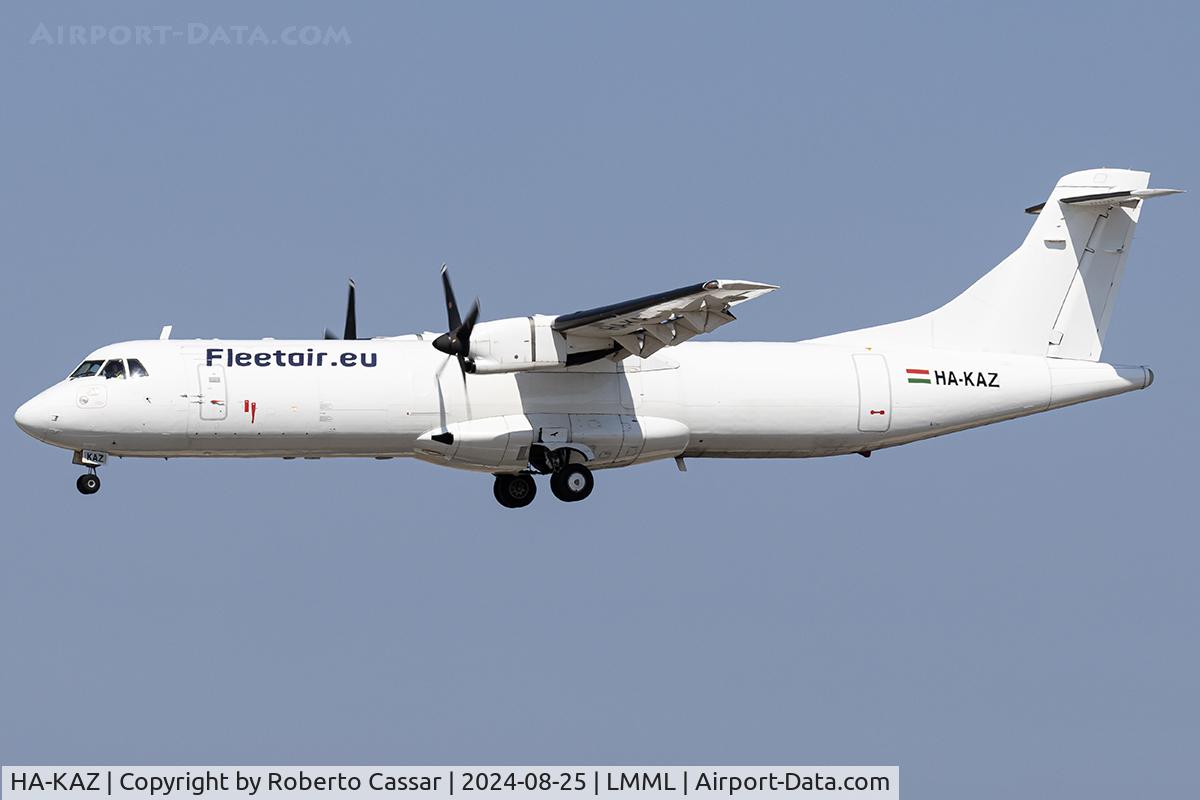 HA-KAZ, 1990 ATR 72-201 C/N 195, Runway 31