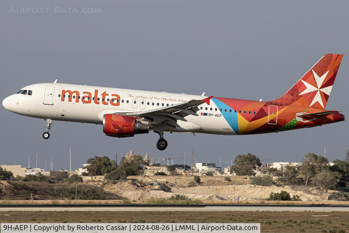 9H-AEP, 2007 Airbus A320-214 C/N 3056, Runway 31