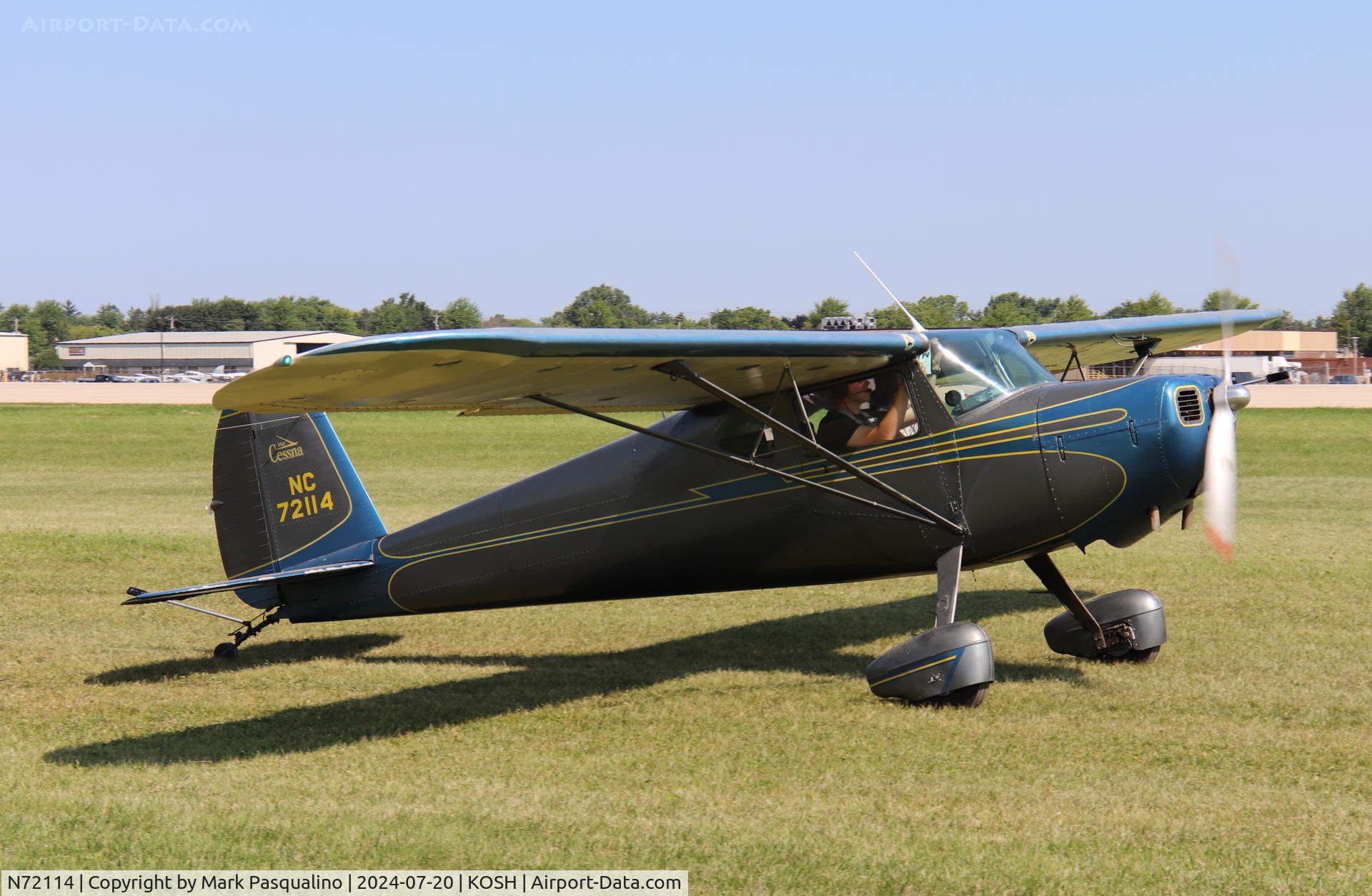 N72114, 1946 Cessna 140 C/N 9279, Cessna 140