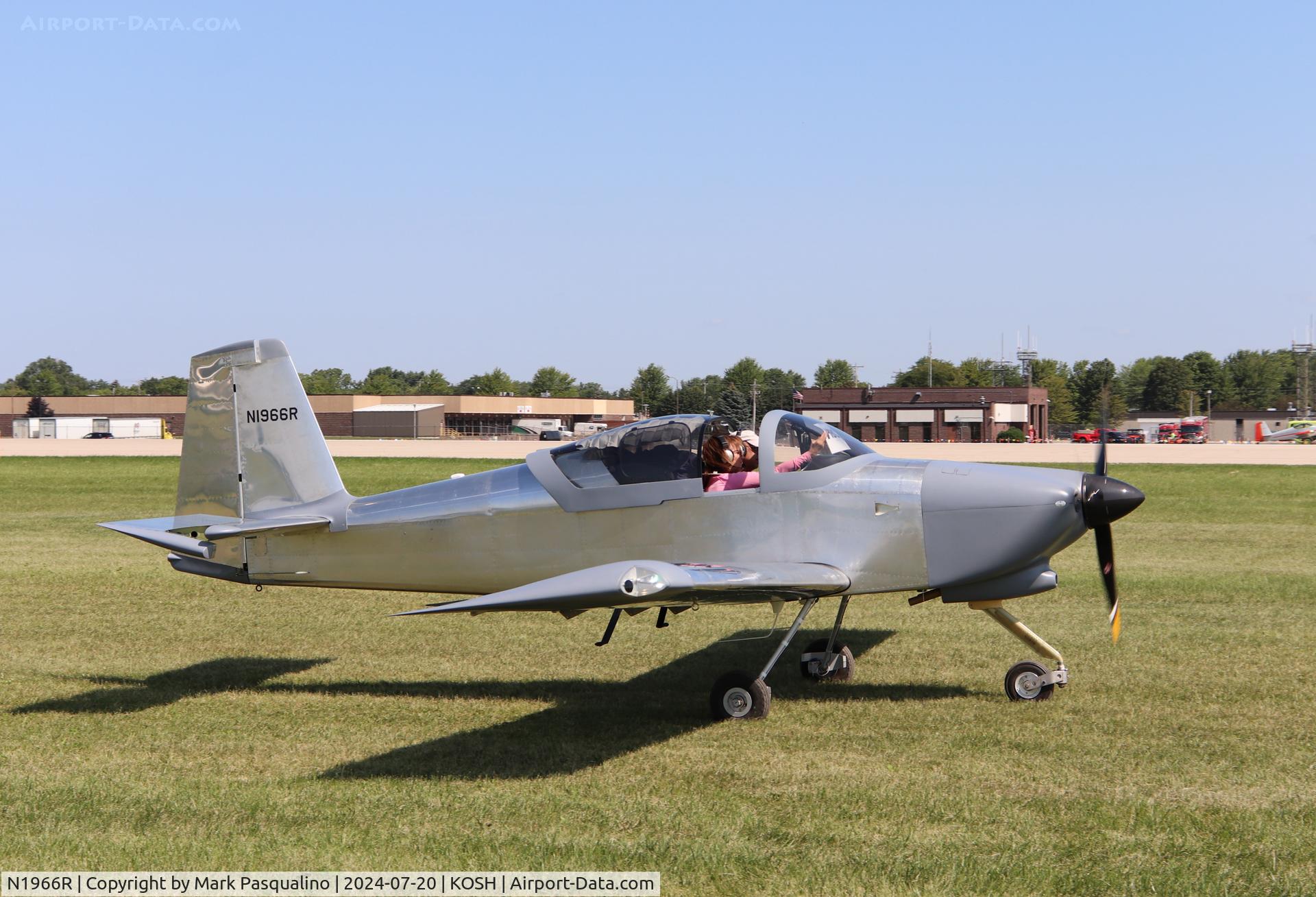 N1966R, 2024 Vans RV-9A C/N 91197, Vans RV-9A