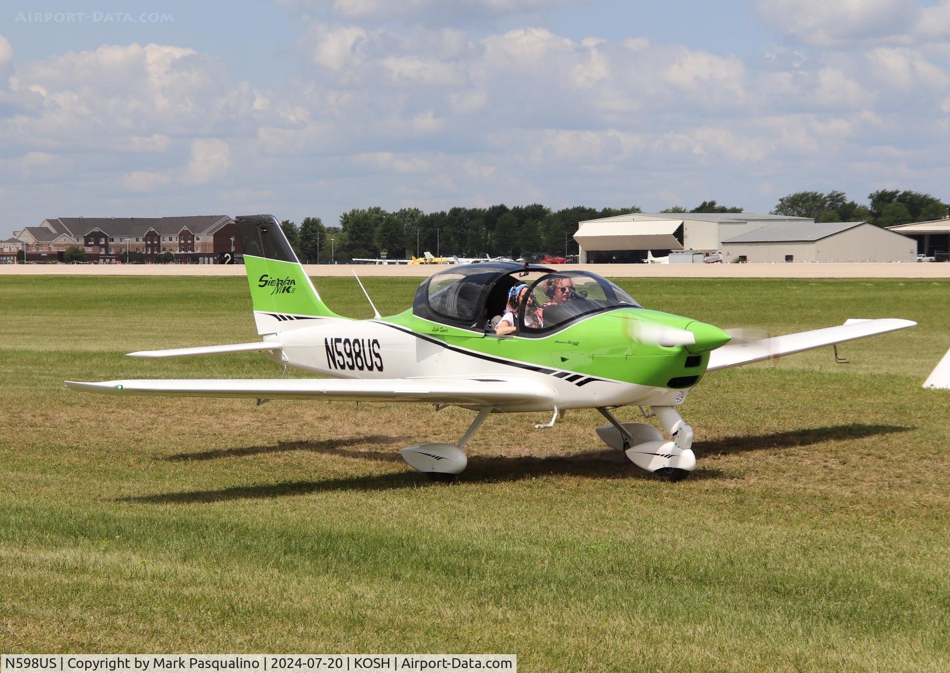 N598US, 2024 Tecnam P2002 Sierra MKII C/N 598, Tecnam P2002 Sierra MKII