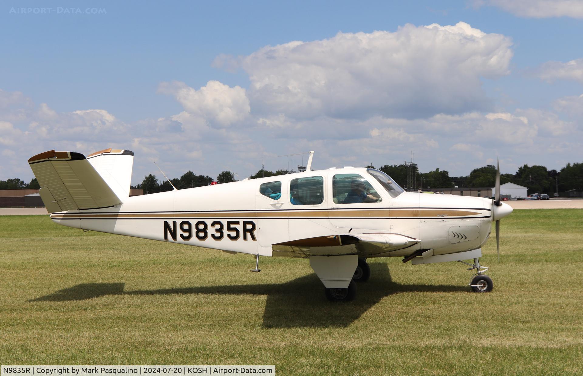 N9835R, 1960 Beech M35 Bonanza C/N D-6359, Beech M35